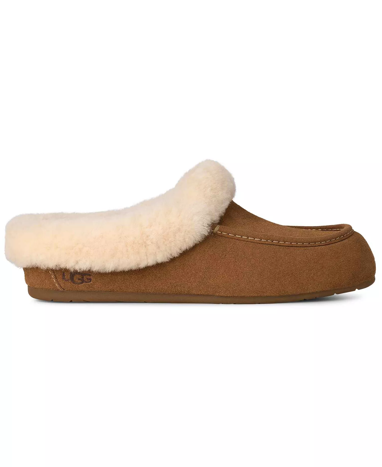 Women's Ansley Moccasin Slip On Slippers - Chestnut - 10M
