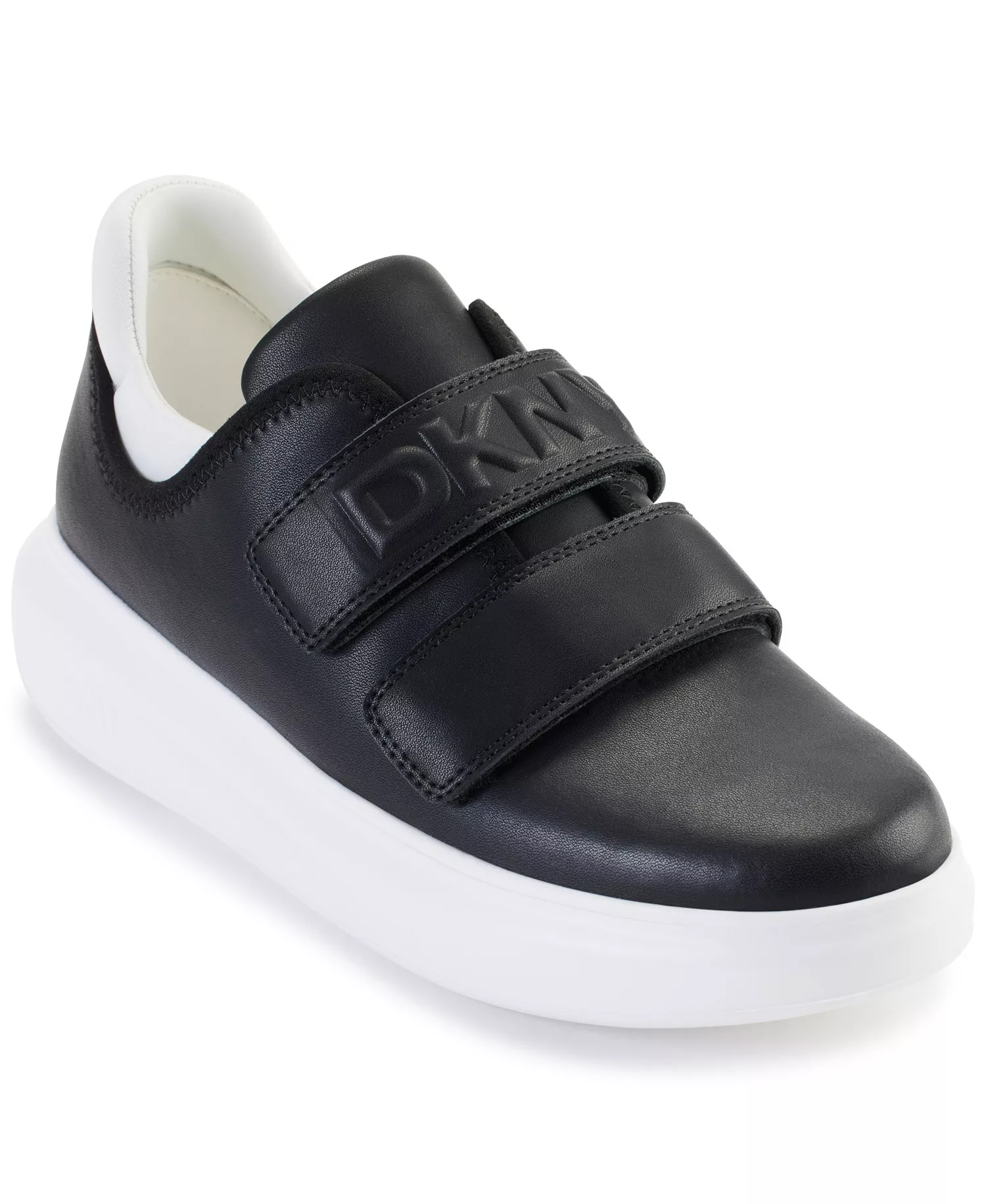 Women's Jamiah Platform Sneakers - Black and White - 10M