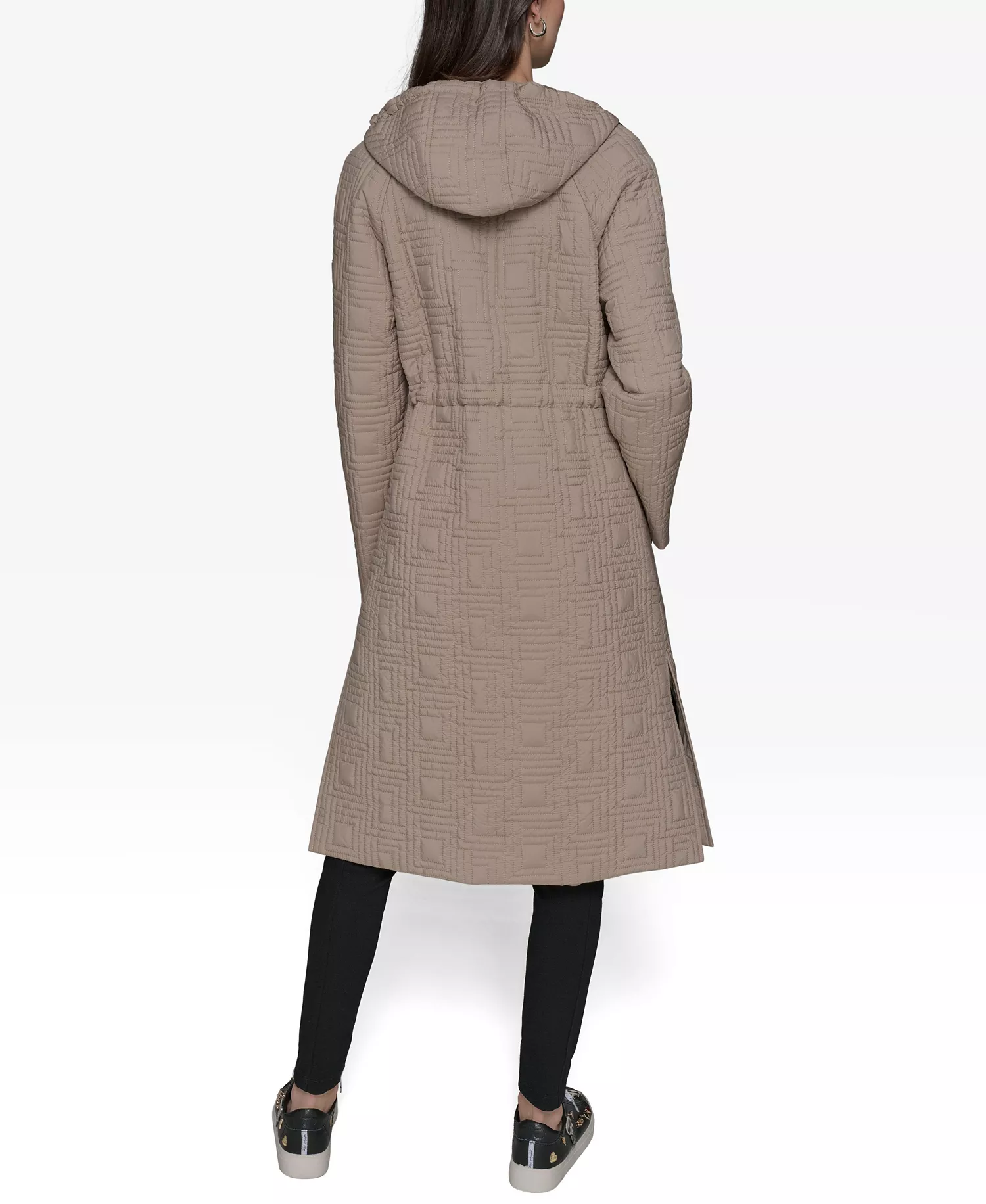 Women's Quilted Anorak - Sand - L