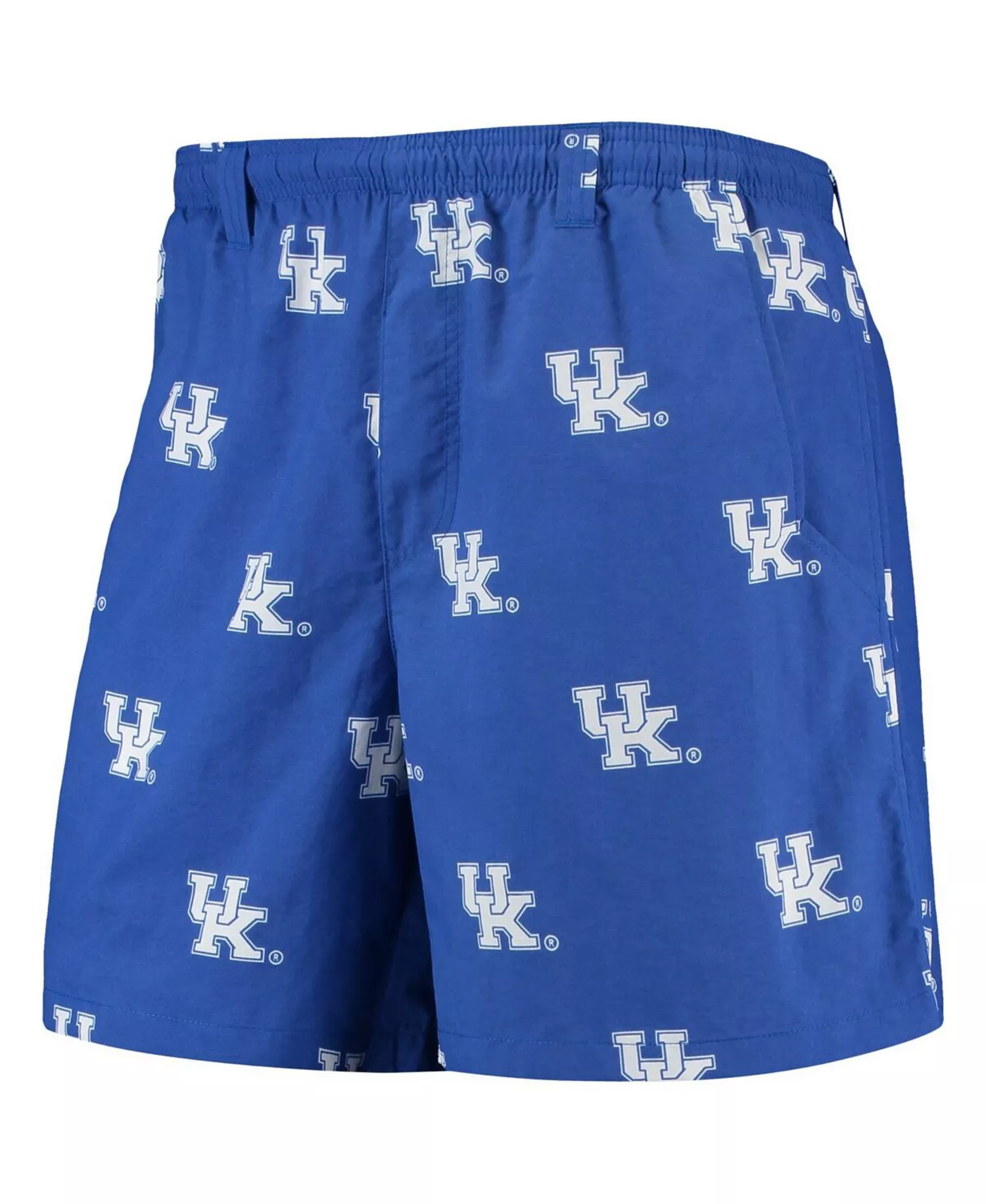 Men's PFG Royal Kentucky Wildcats Backcast LI 6" Omni-Shade Hybrid Shorts - Royal - M