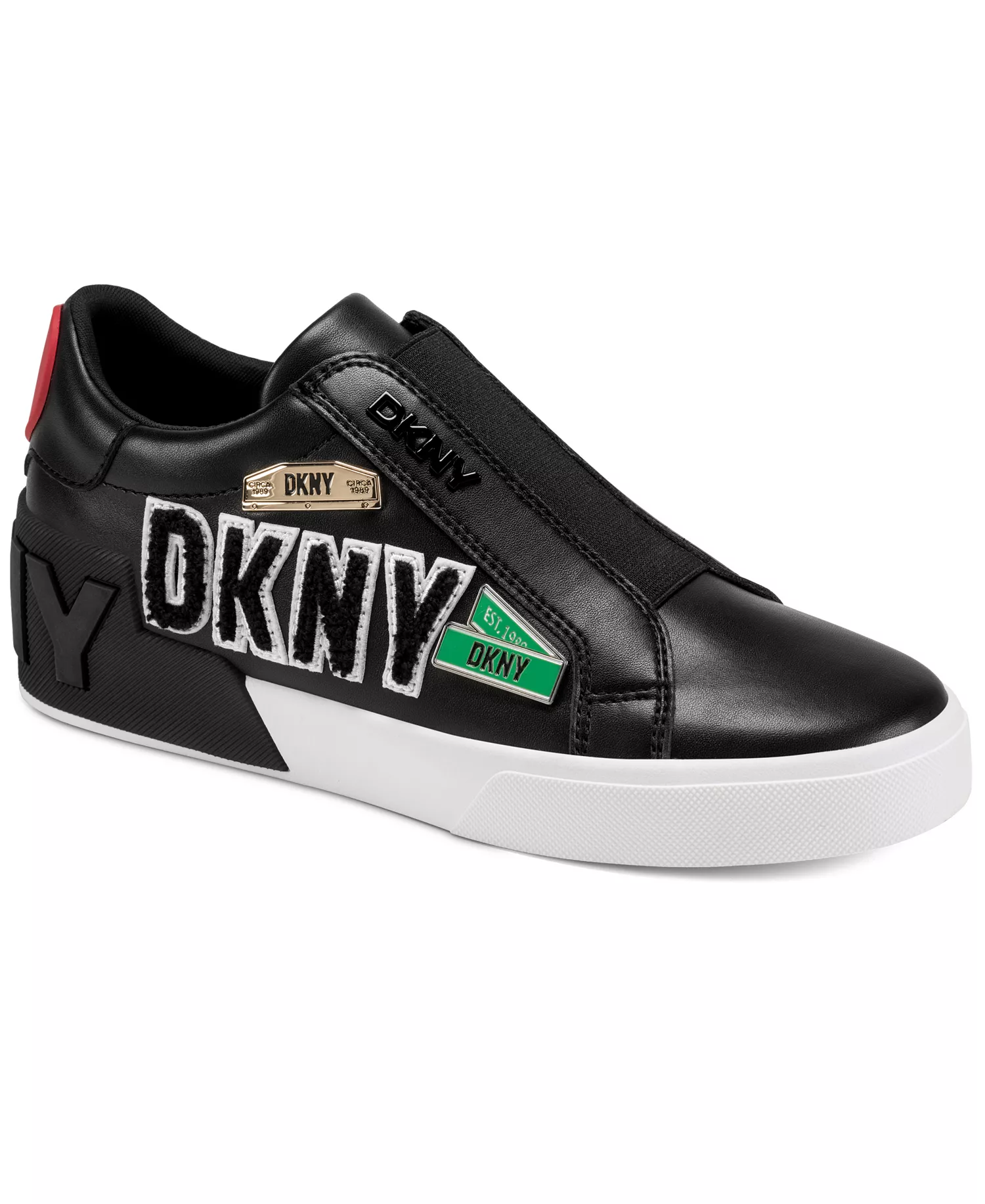 Women's Mindy City Signs Slip-On Sneakers - Black - 10M