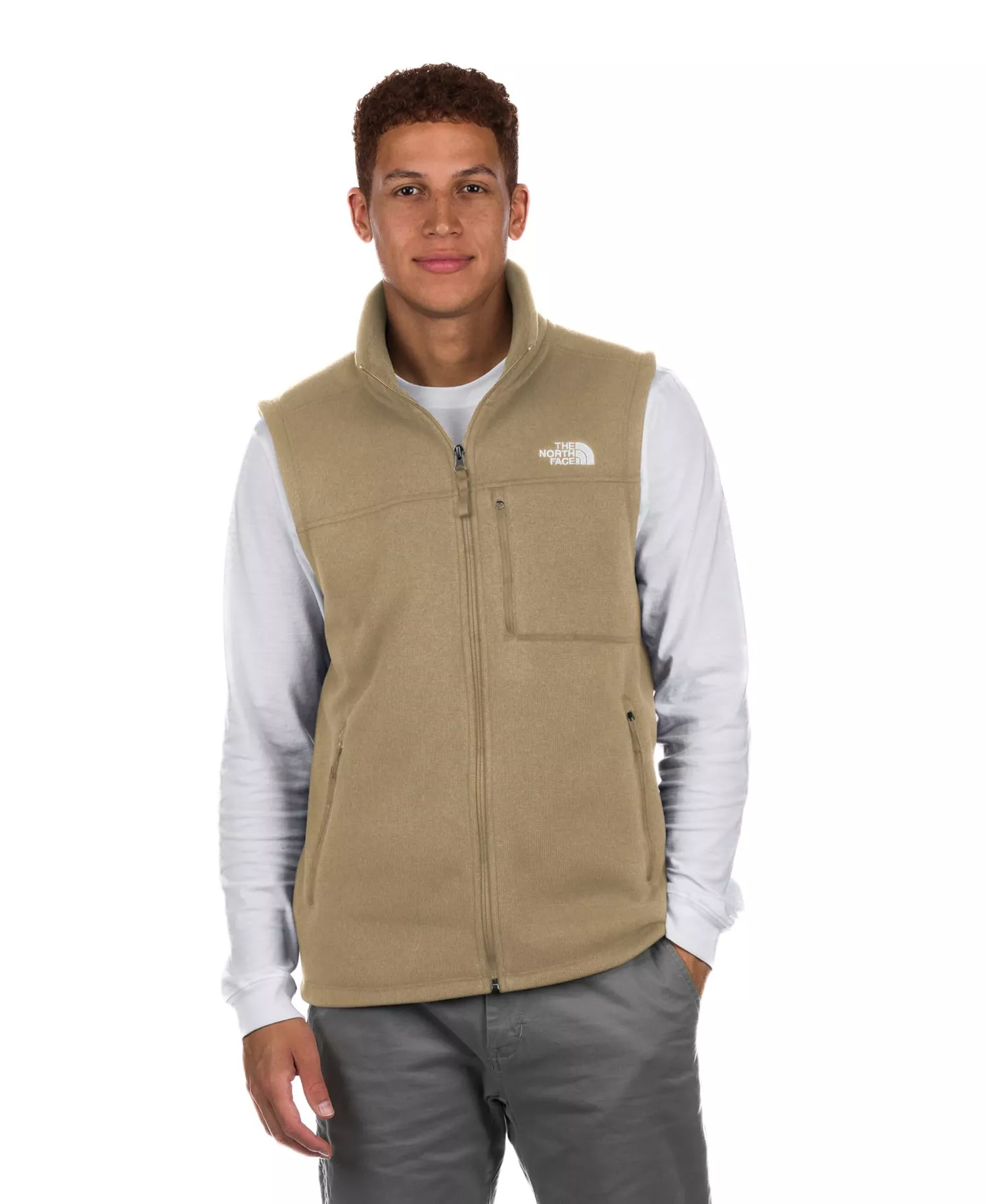 Men’s Tsillan Vest - Khaki Stone Heather - S