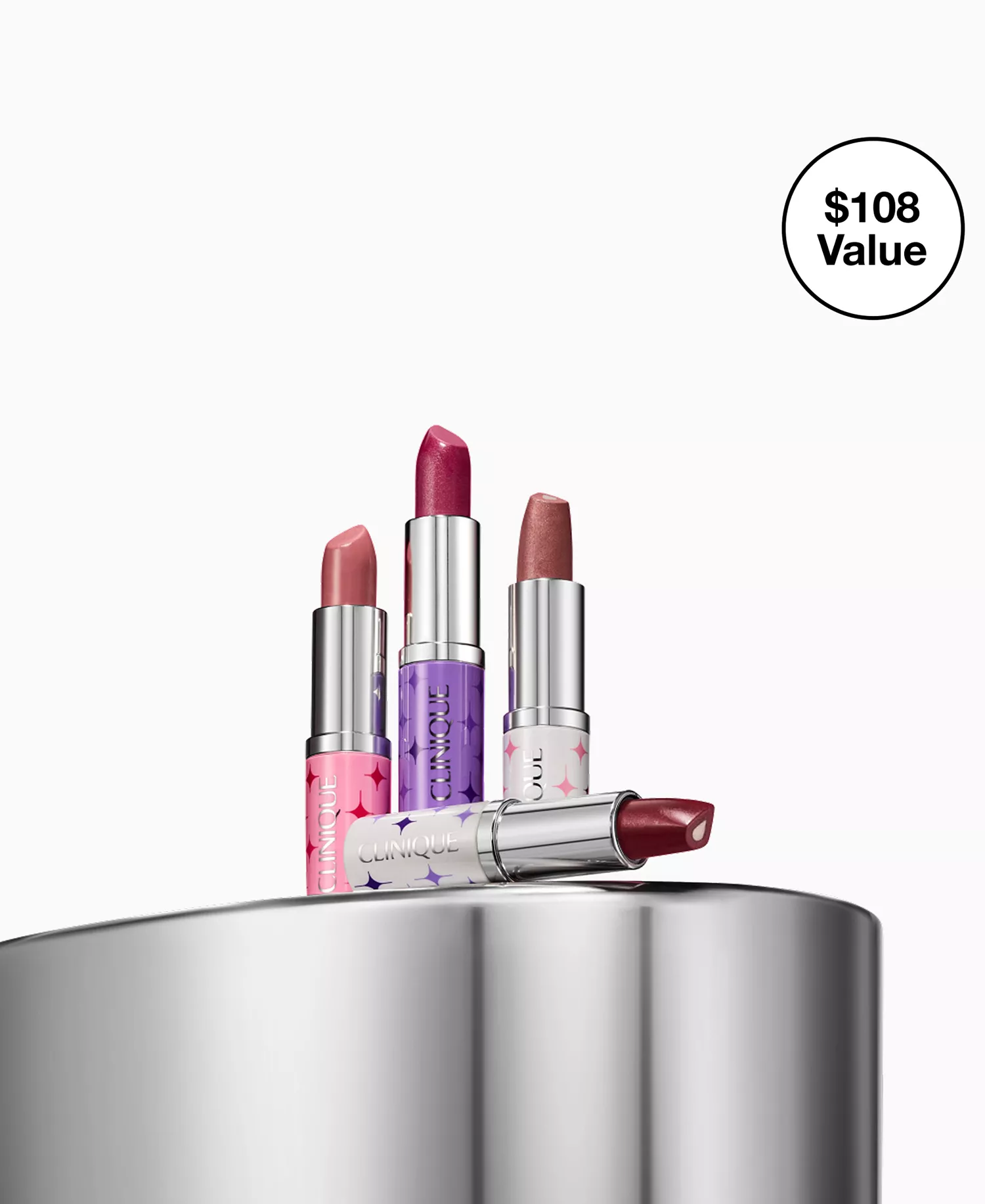 Clinique Kisses: Hydrating Longwear Lipstick Gift Set