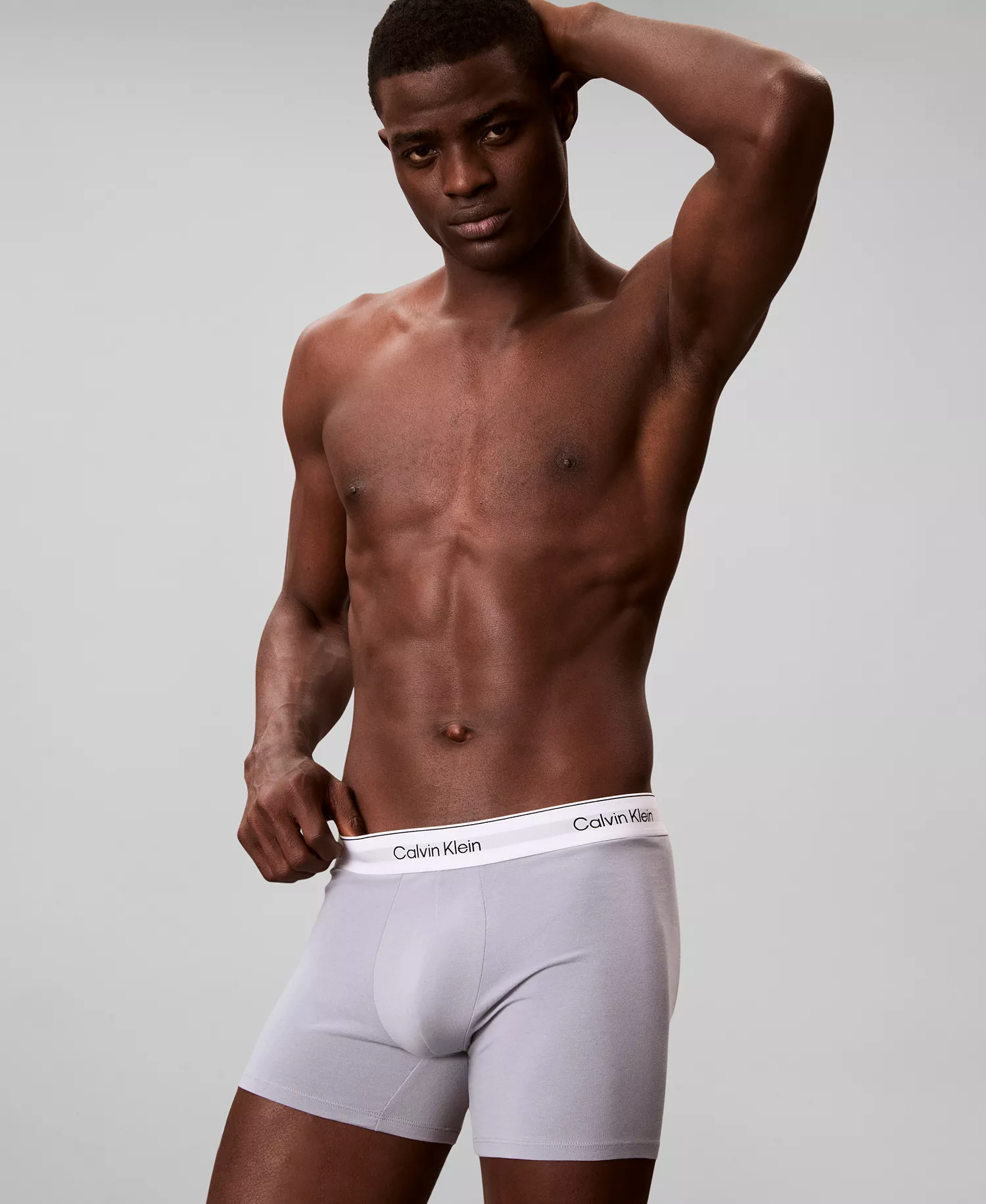 Men's 3-Pack Icon Stretch Low Rise Trunks - Black - L