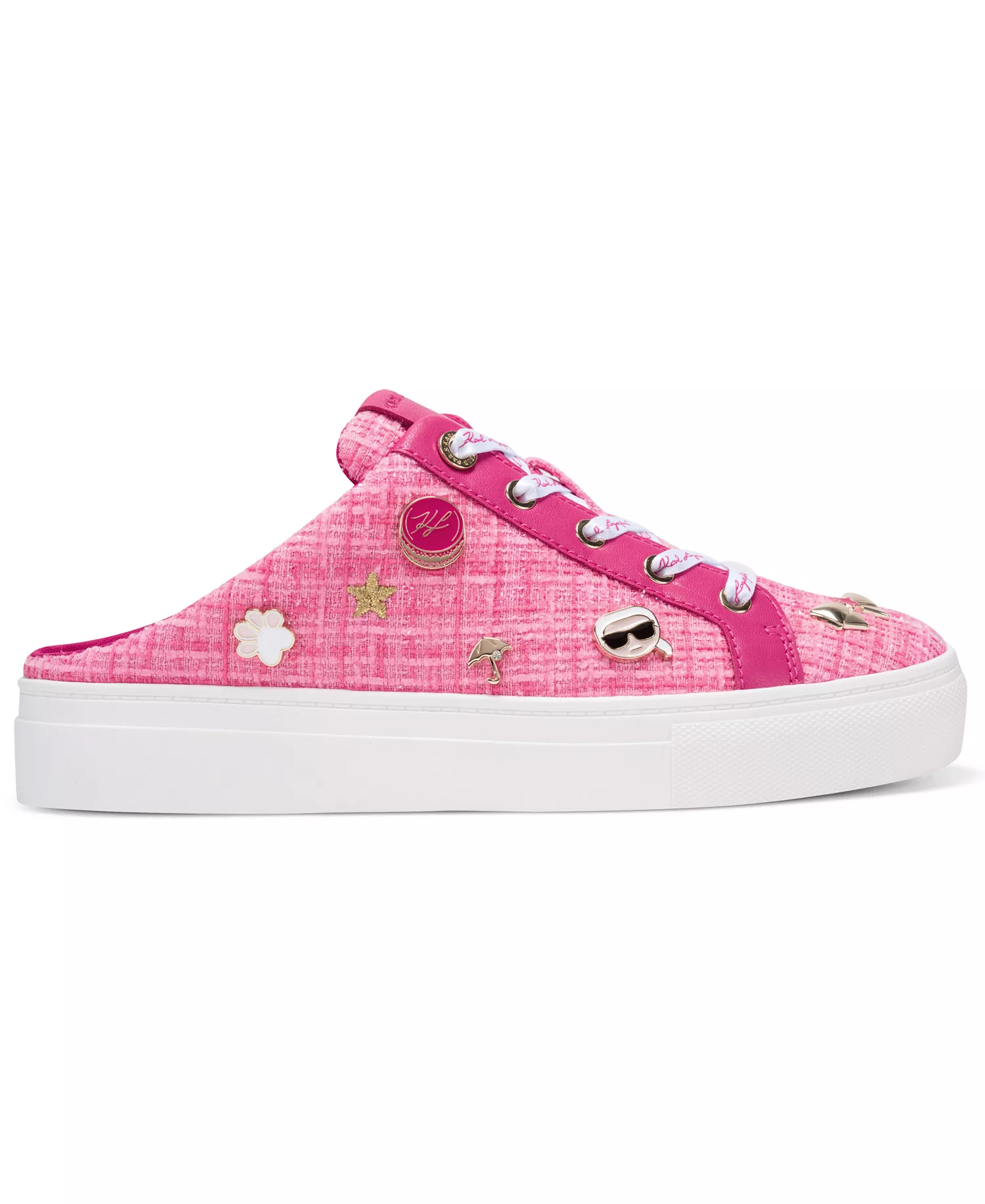 Women's Cambria Macaron Slip-On Sneaker Mules - Pink/Hot Pink - 10