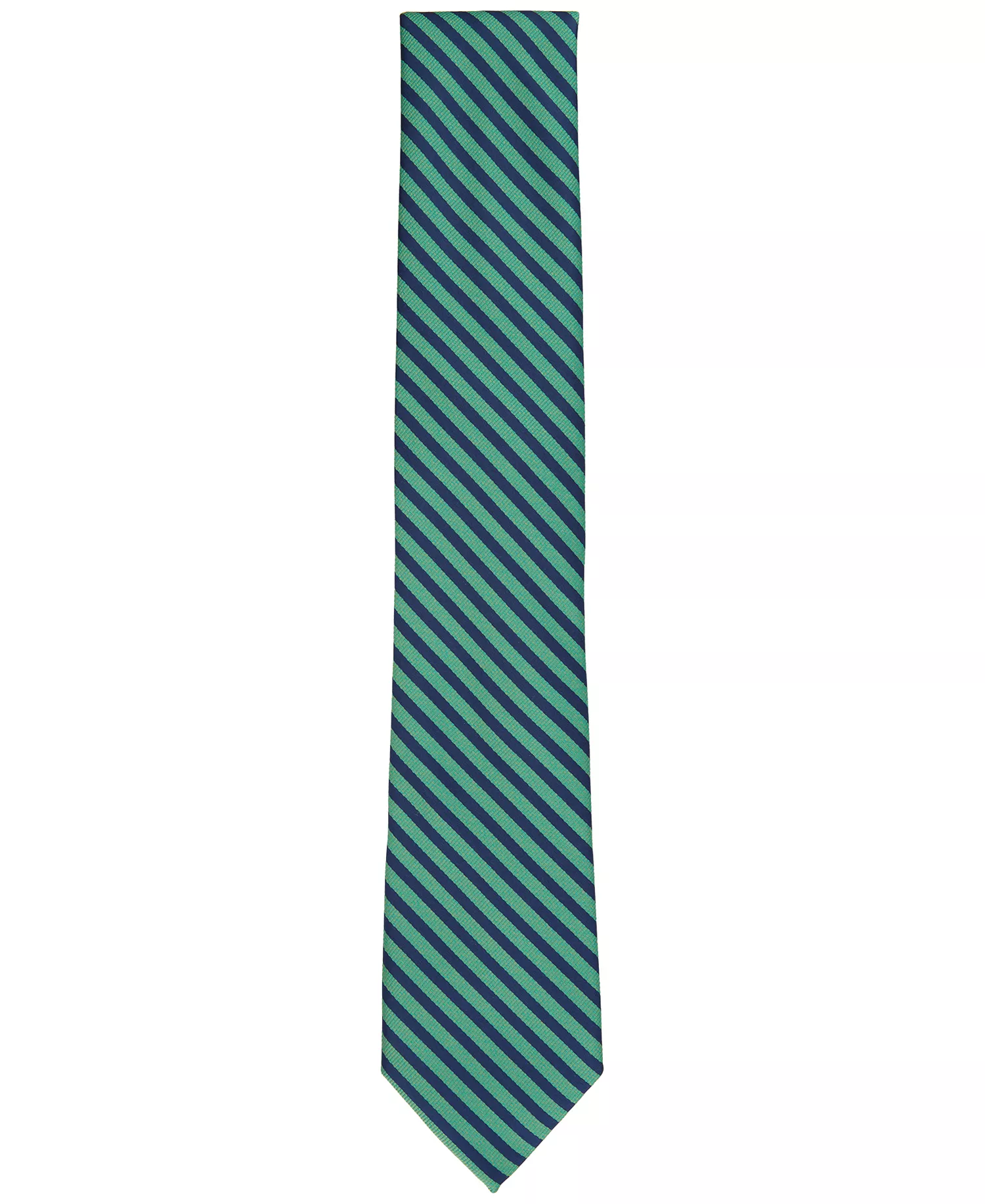 Men's Yachting Stripe Tie - Green - ONE SIZE