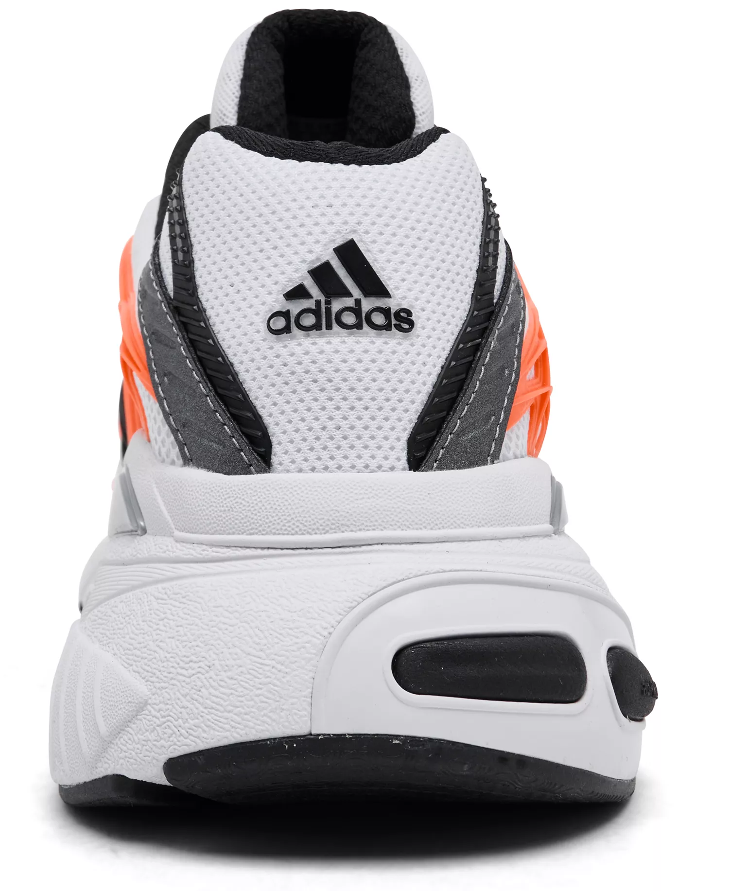 Men's Adistar XLG 2.0 Casual Sneakers from Finish Line - White, Black, Orange - 10