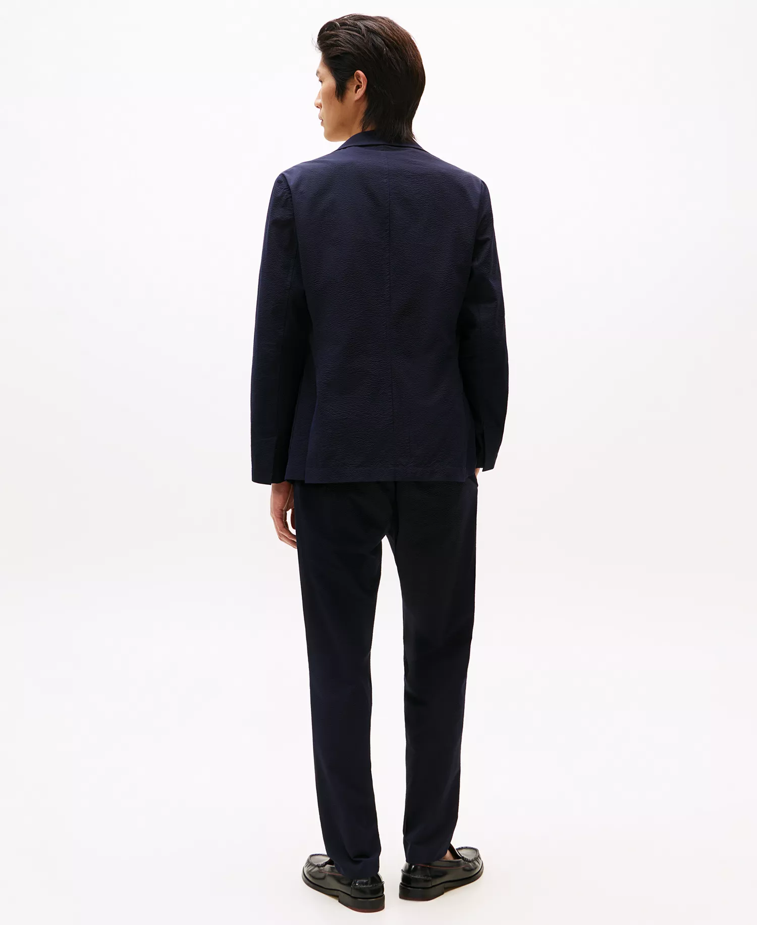 Men's Performance Notch Lapel Collar Blazer - Desert Sky - 48