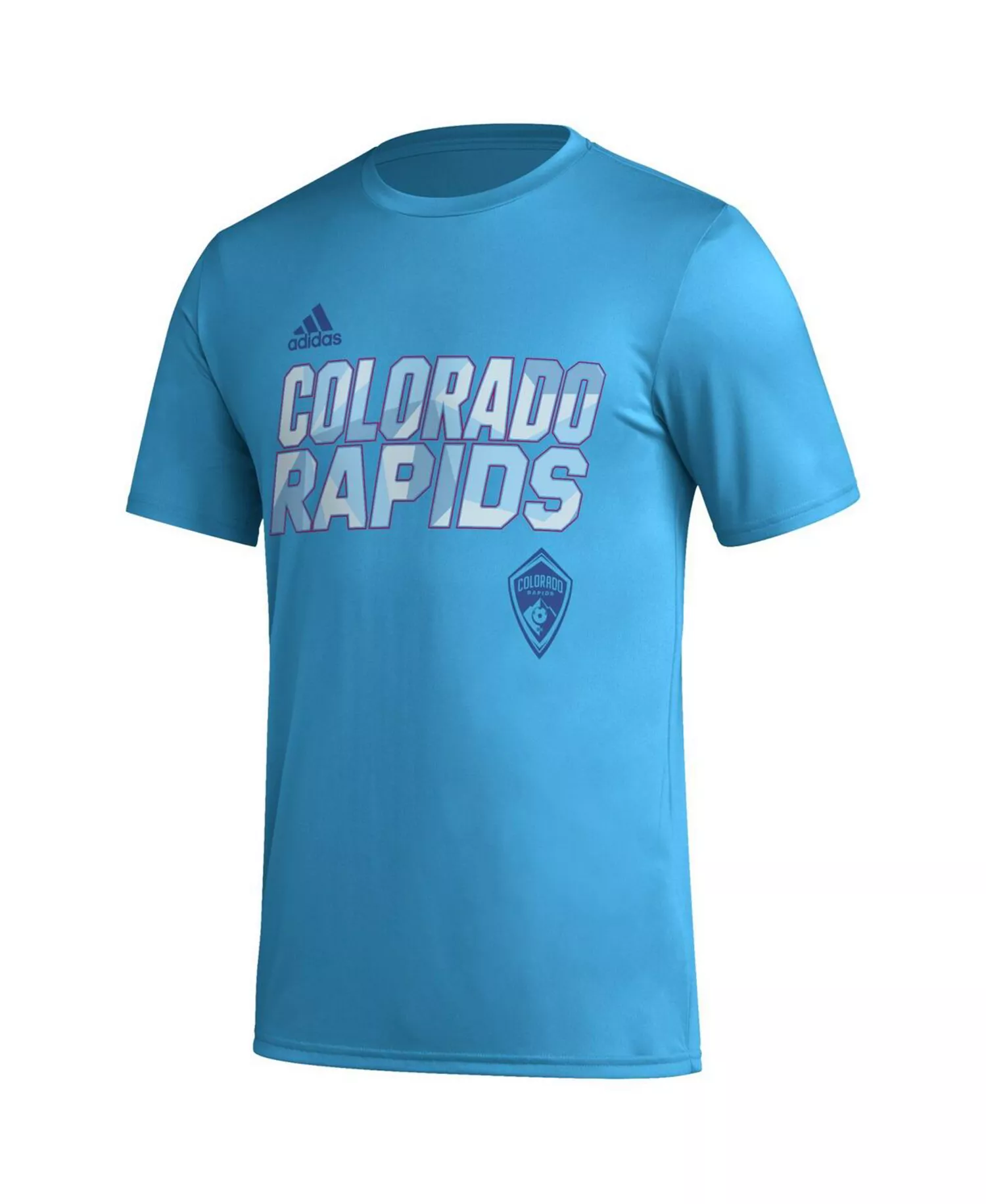 Men's Sky Blue Colorado Rapids Team Jersey Hook AEROREADY T-shirt - Sky Blue - L