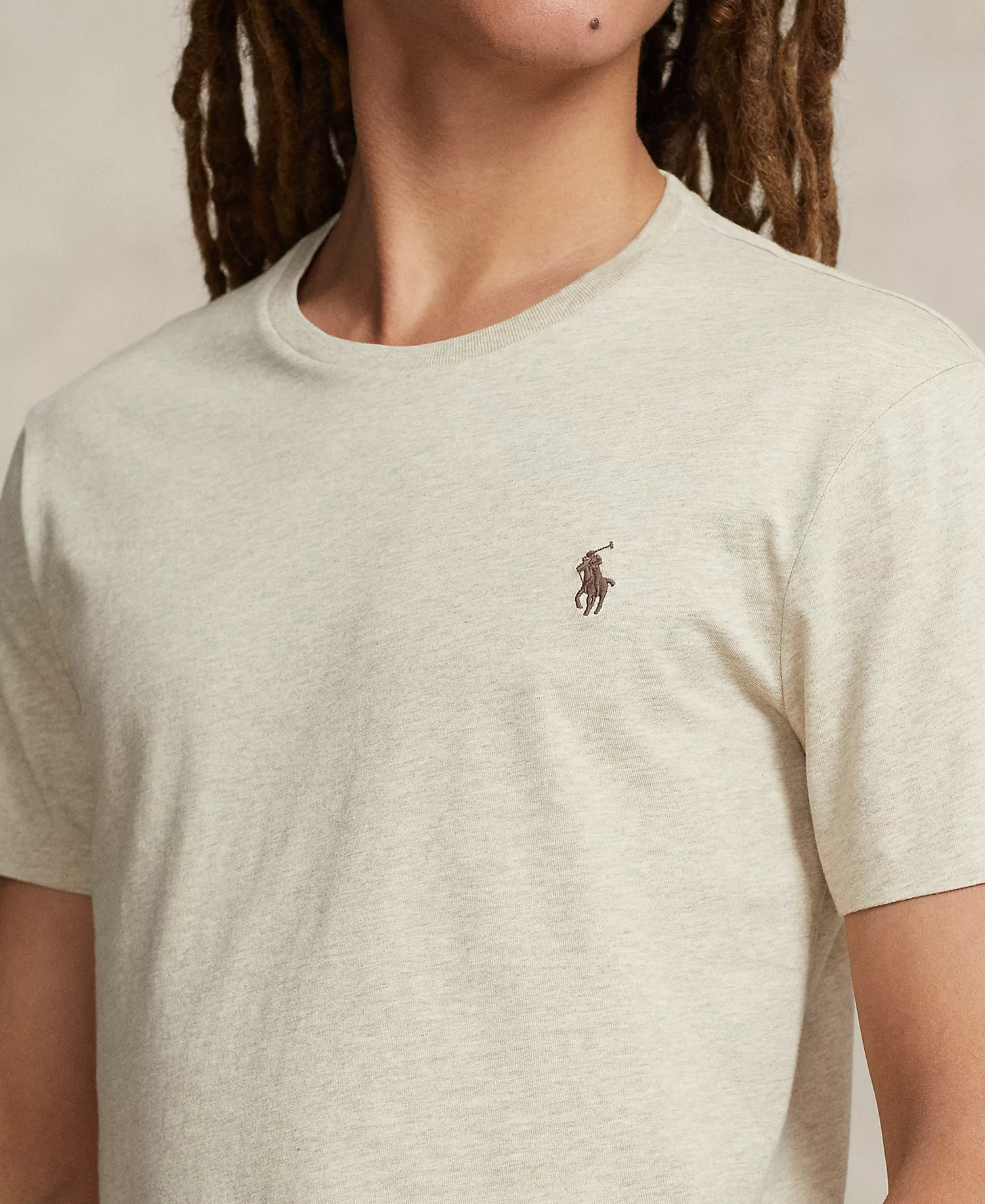 Men's Classic-Fit Jersey Crewneck T-Shirt - Grey - 2XL