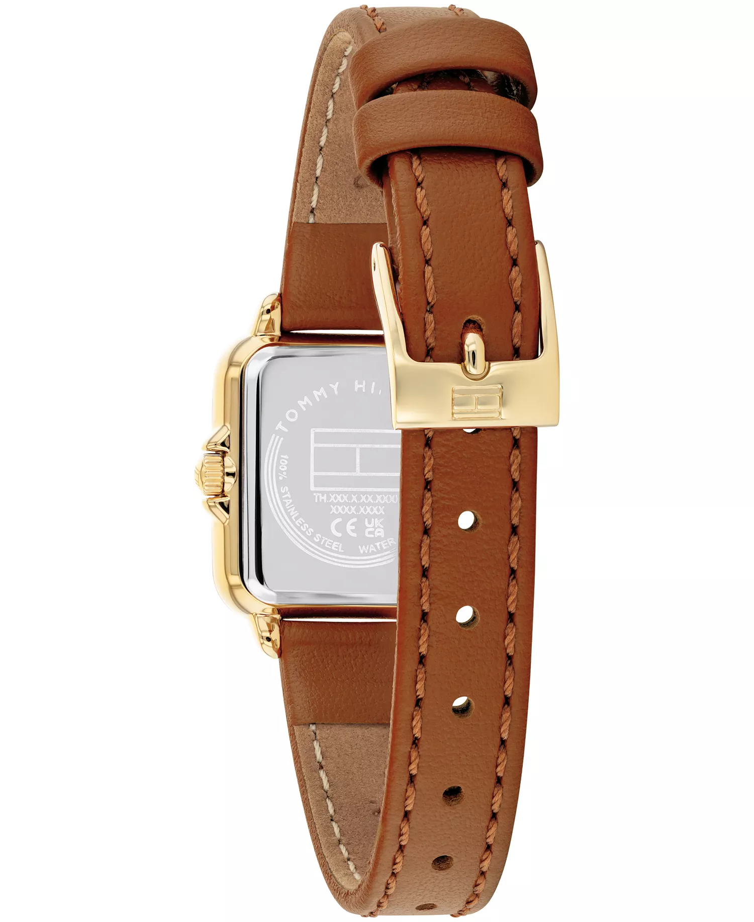 Women's Quartz Tan Leather Strap Watch, 22.5mm - Brown - 22.5