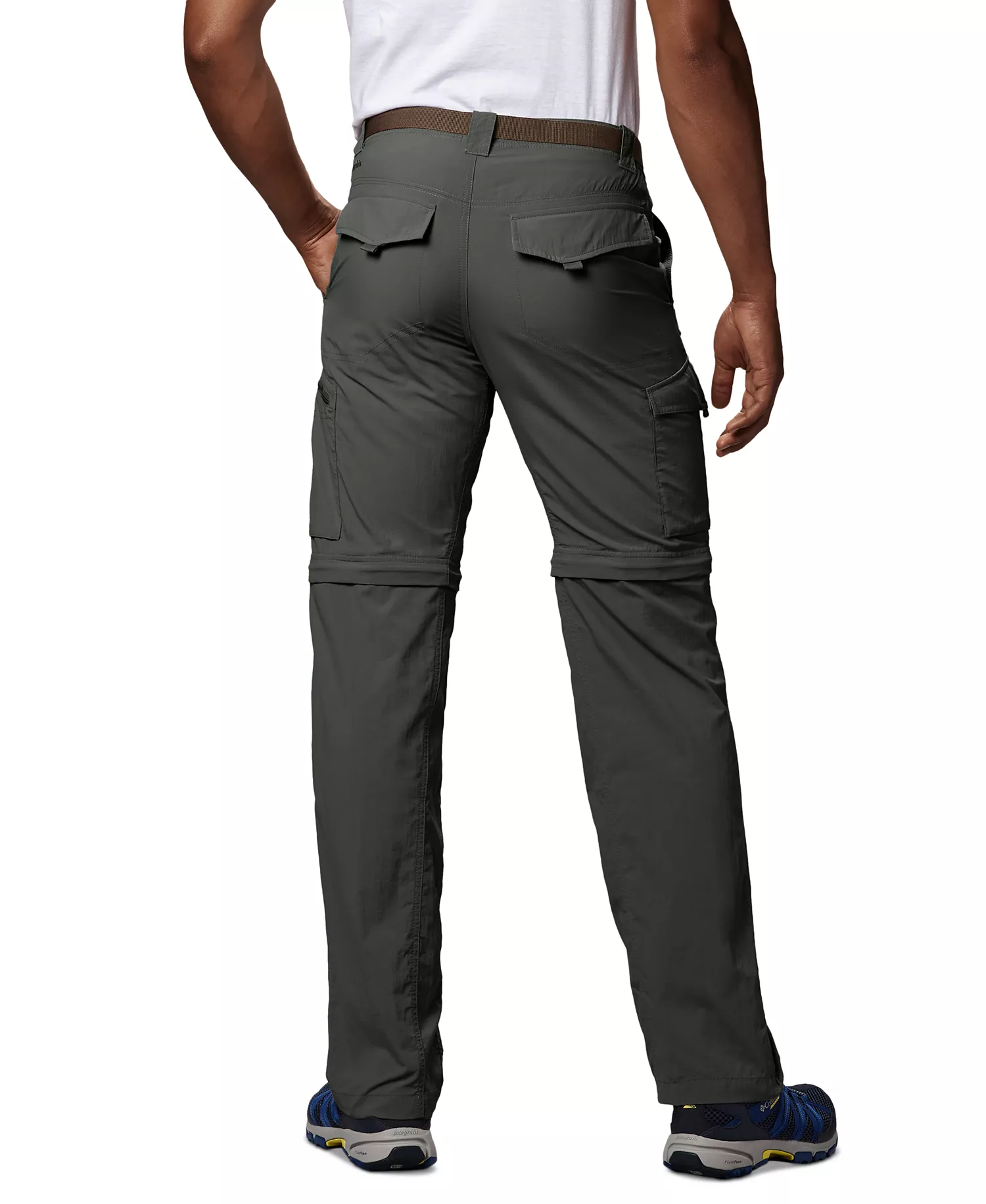Men's Silver Ridge Convertible Pants - Gravel - 30x32