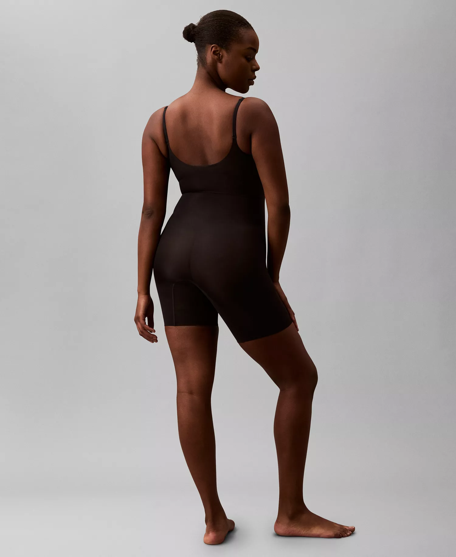 Women's Secure Extra Firm Sculpt Shapewear Bodysuit QF8164 - Black - L