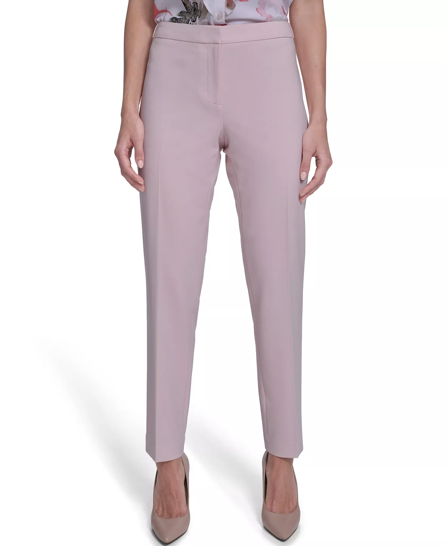 Women's Highline Tapered Leg Suit Pants - Petal - 10