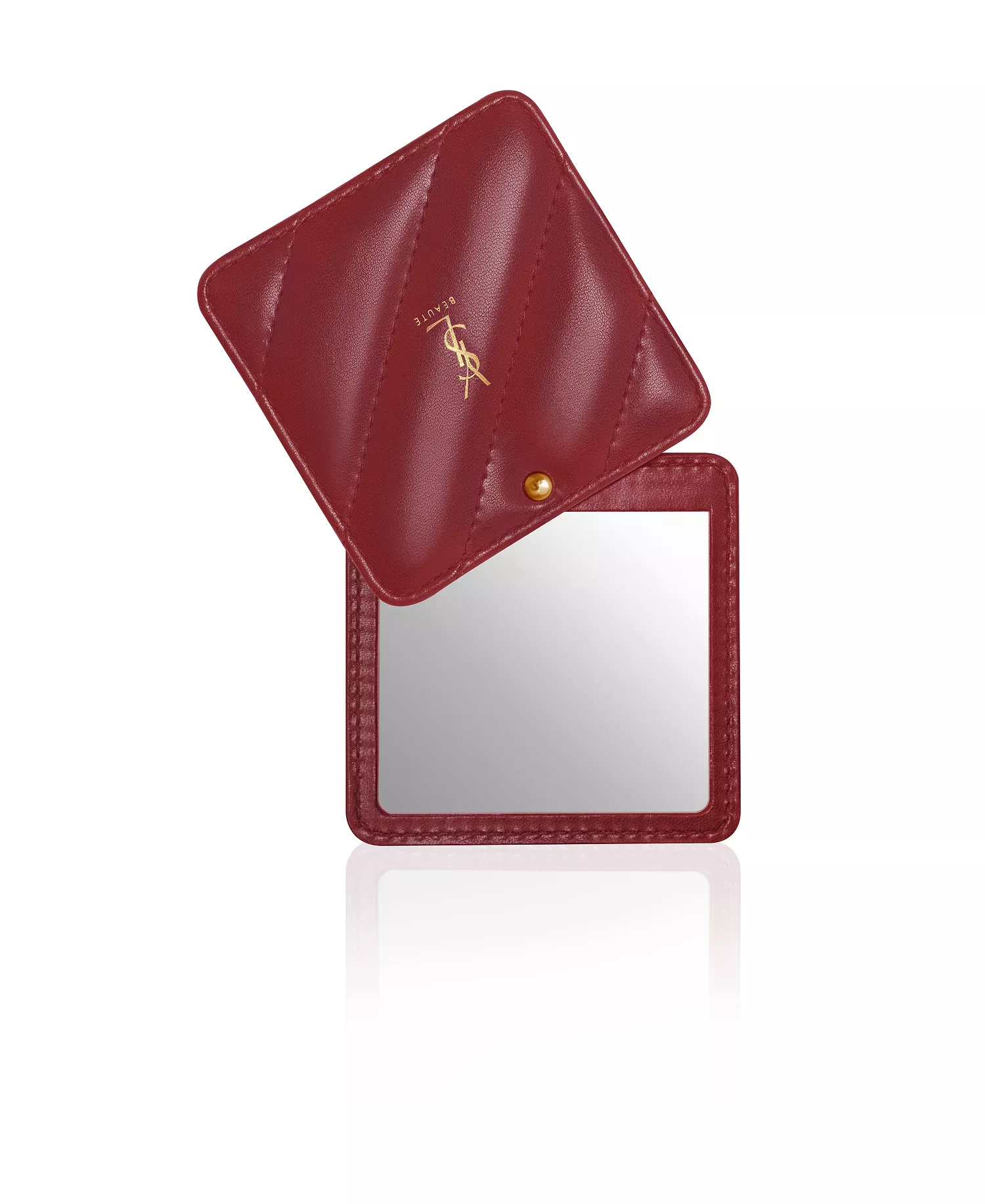 Free YSL Mirror with any $200 YSL Libre fragrance purchase - YSL Premium Quilted Mirror - No Size