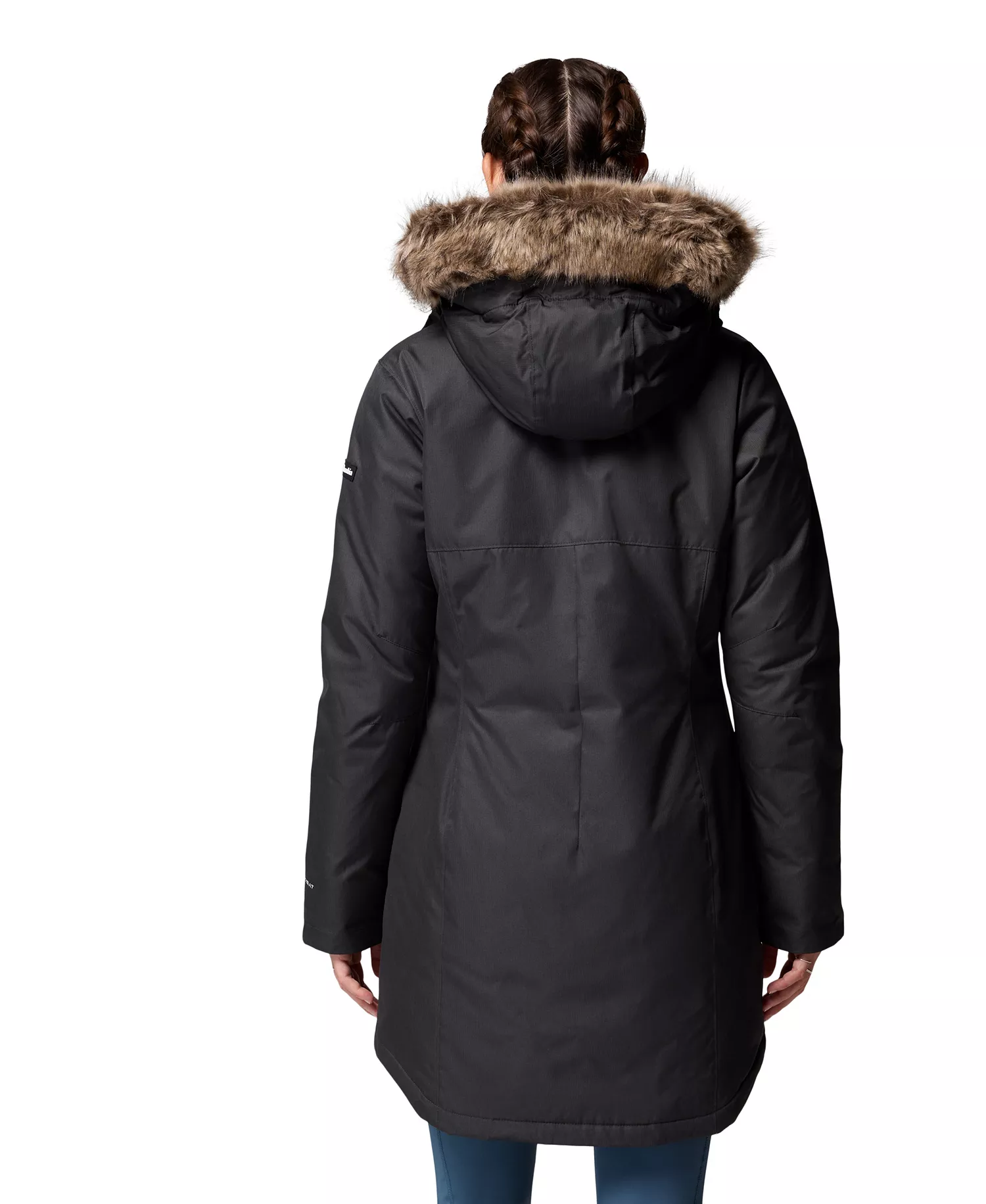 Women's Suttle Mountain Long Insulated Jacket - Black - L