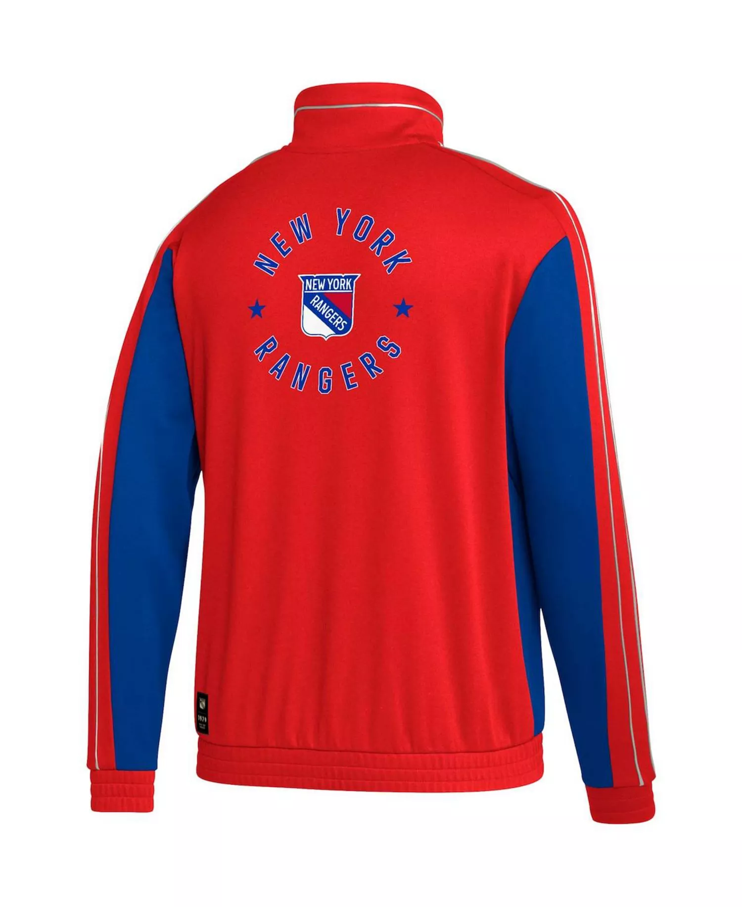Men's Red New York Rangers Team Classics Half-Zip Jacket - Red - L