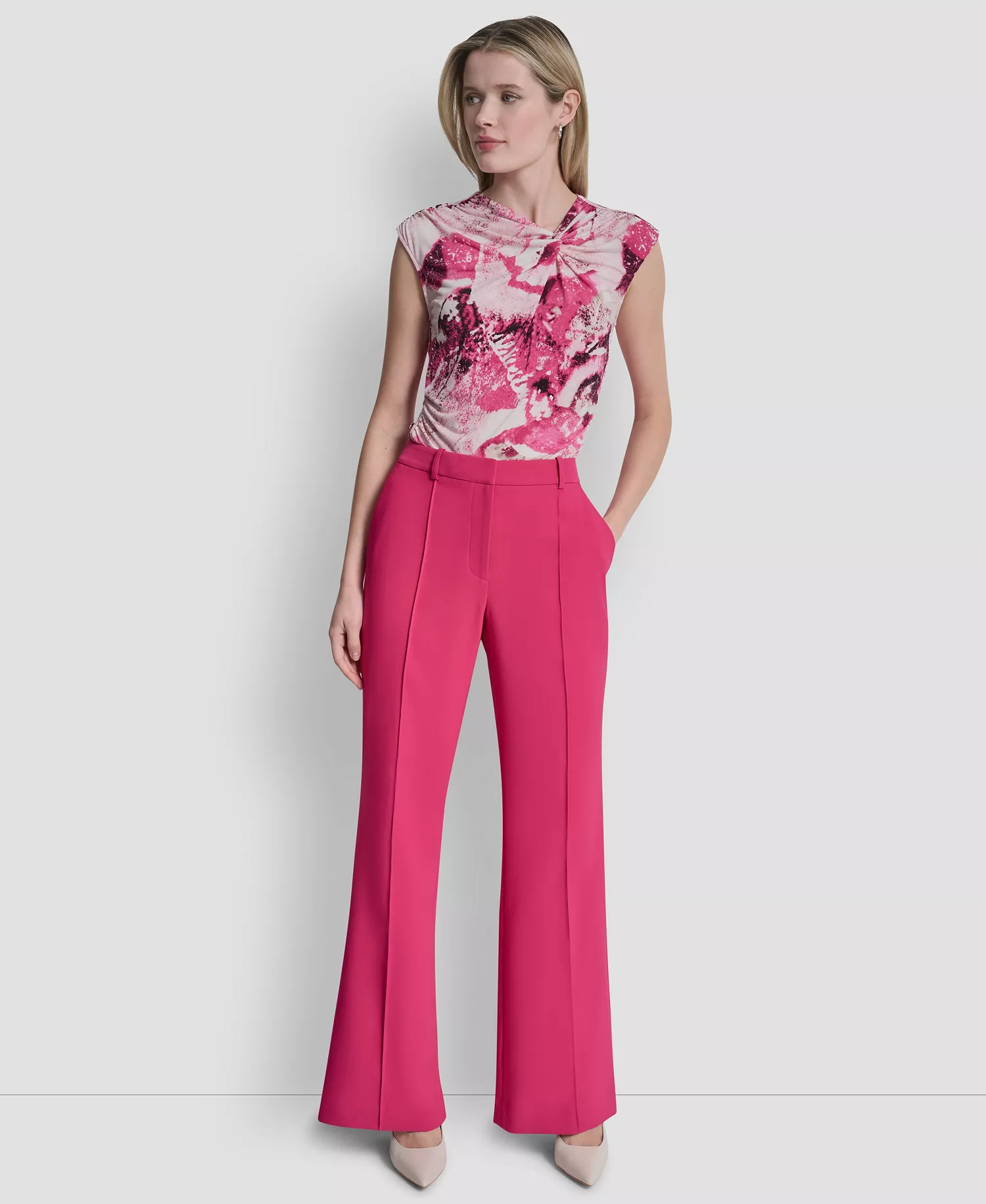 Women's Tech Tailoring Essex Ankle Trousers - Hot Pink - 0