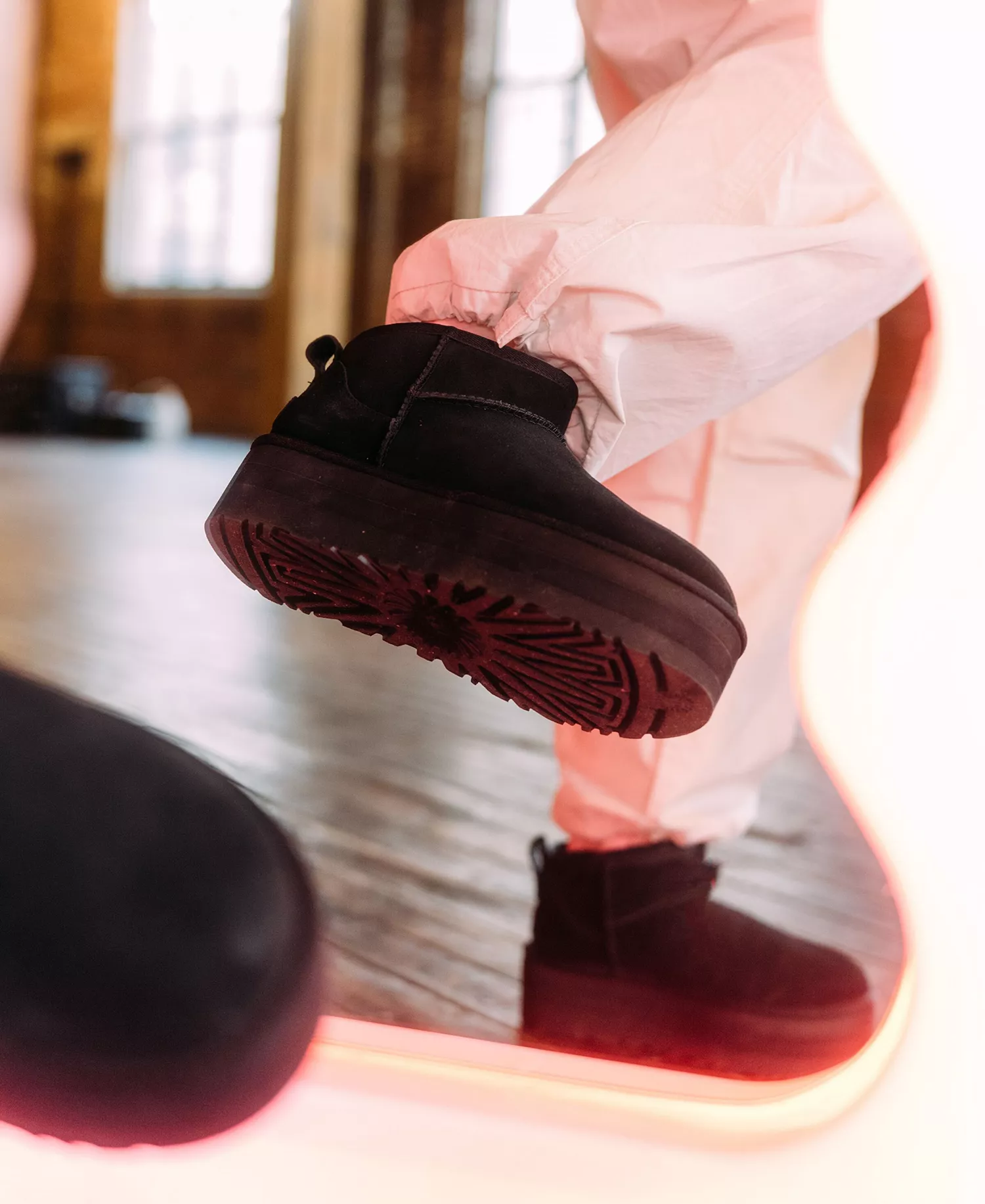 Women's Classic Ultra Mini Platform Booties - Black - 10M