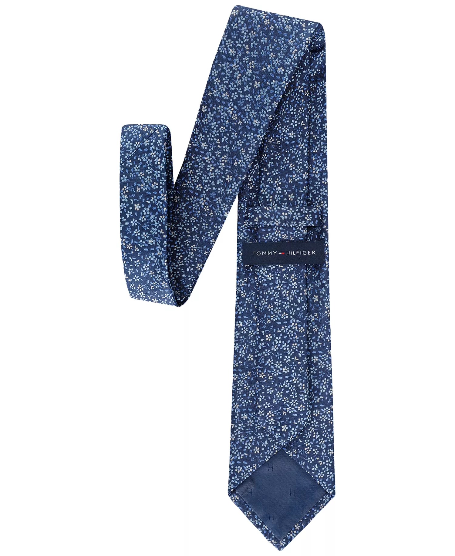 Men Botanical Ties - Blue Cobalt - ONE SIZE