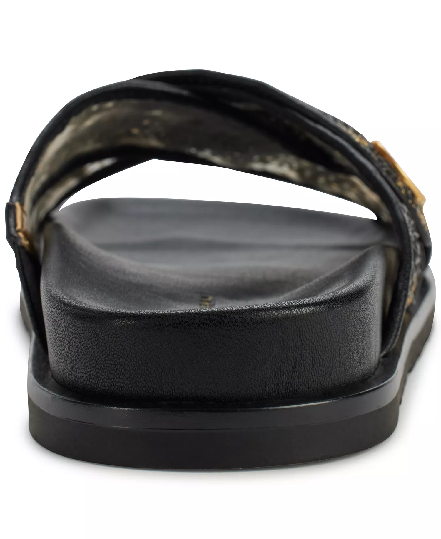 Women's Harisa X- Band Slip-On Flat Sandals - Black - 11M