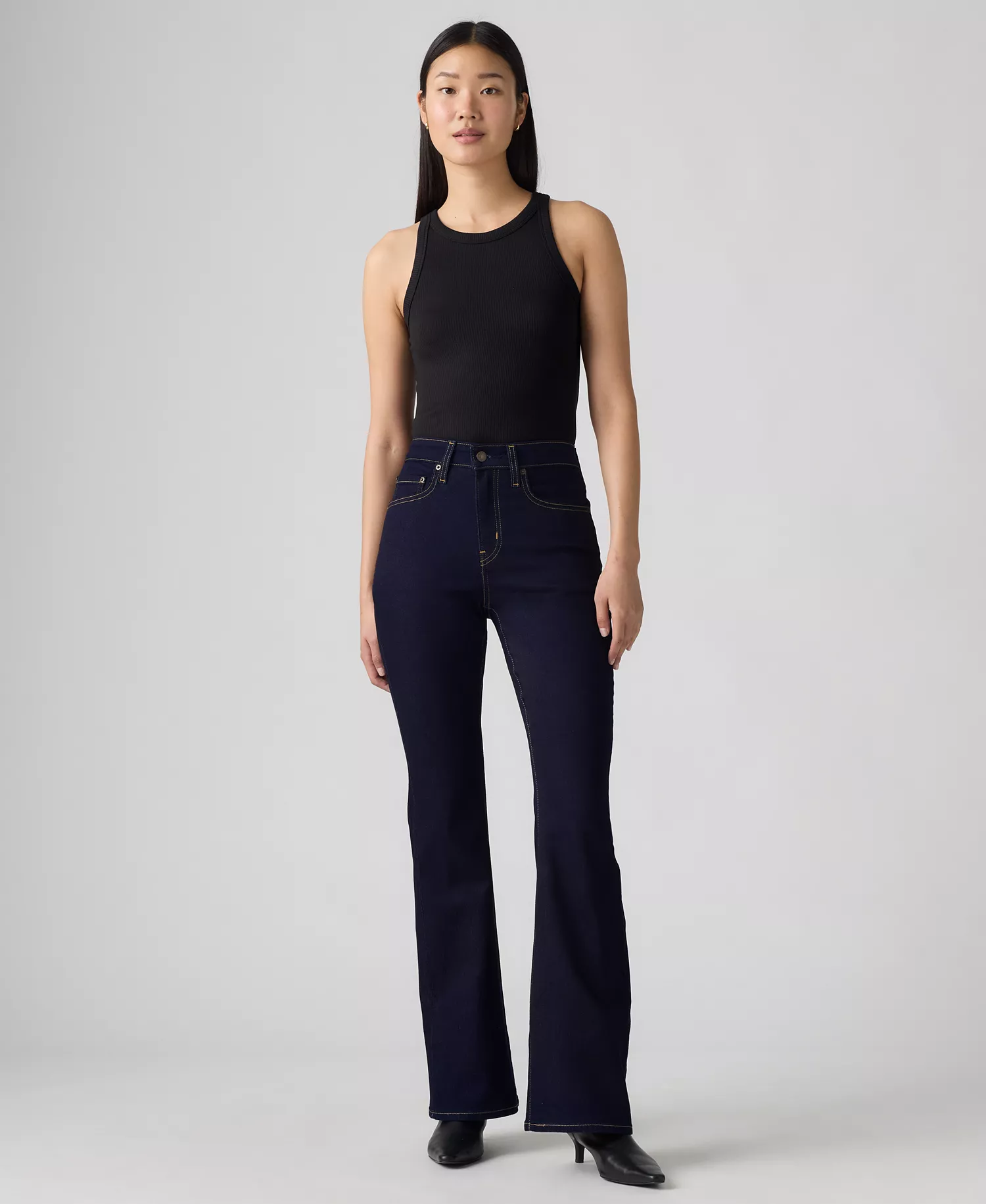 Women's 726 High Rise Slim Fit Flare Jeans - Cast Shadow - 24