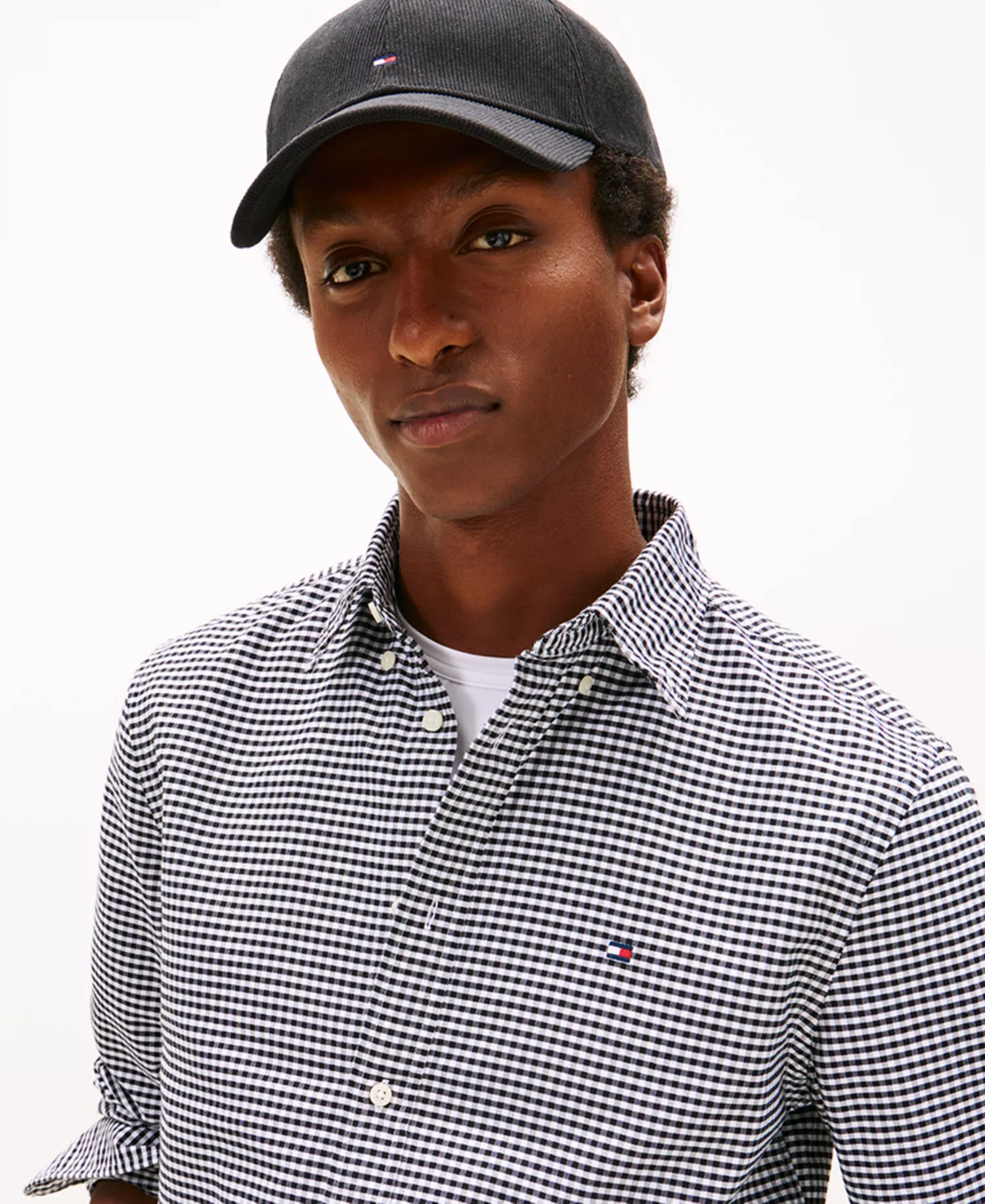 Men's Heritage Oxford Gingham Shirt - Black/check - L