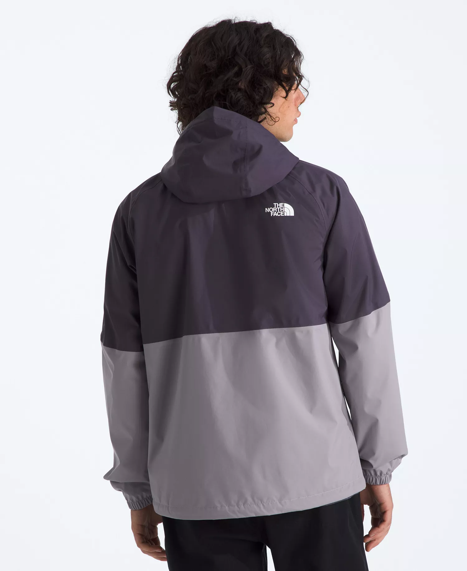 Men's Antora Zip-Up Rain Hoodie - Endless Dusk/Transcendent Gray - 2XL