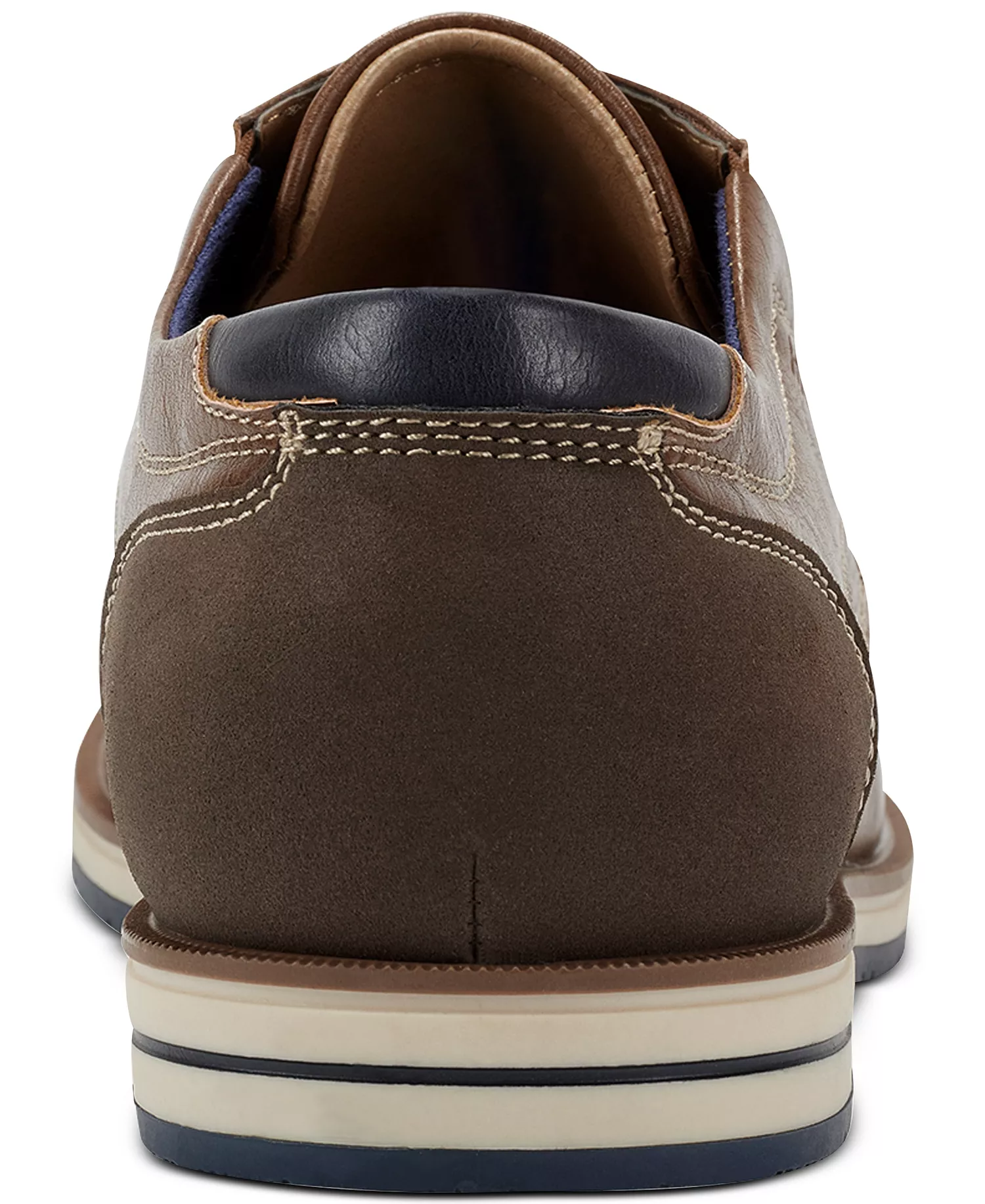 Men's Urban Casual Oxford Shoes - Cognac, Navy - 10.5M