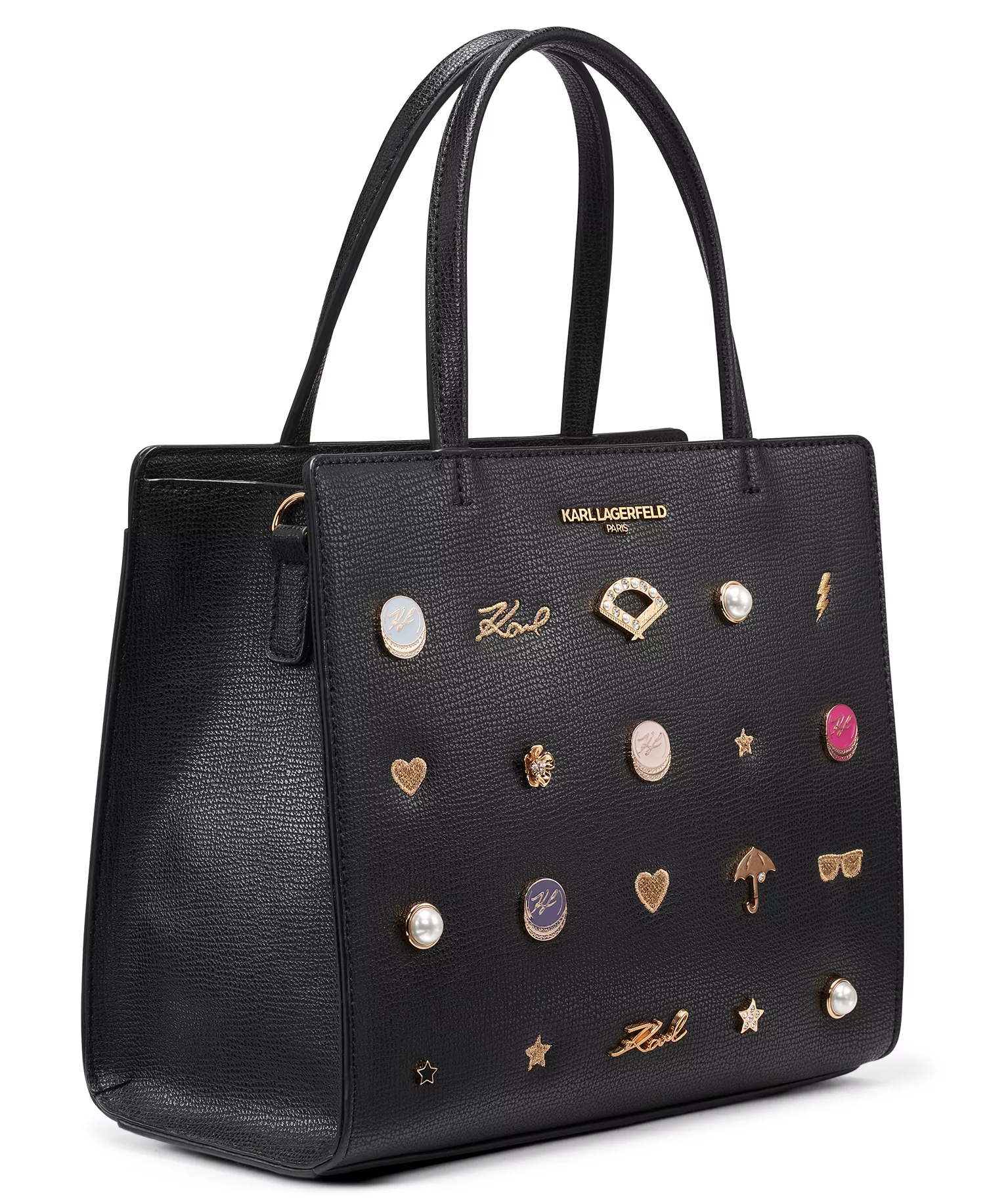 Maybelle Small Satchel Bag - Black Multi - ONE SIZE