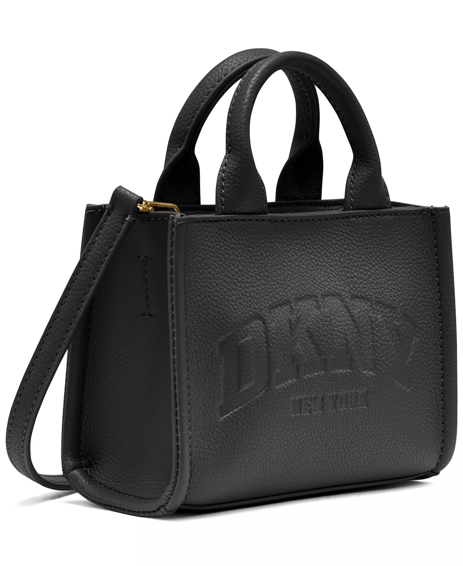 Women's Mini Crossbody Handbag - Black - Mini