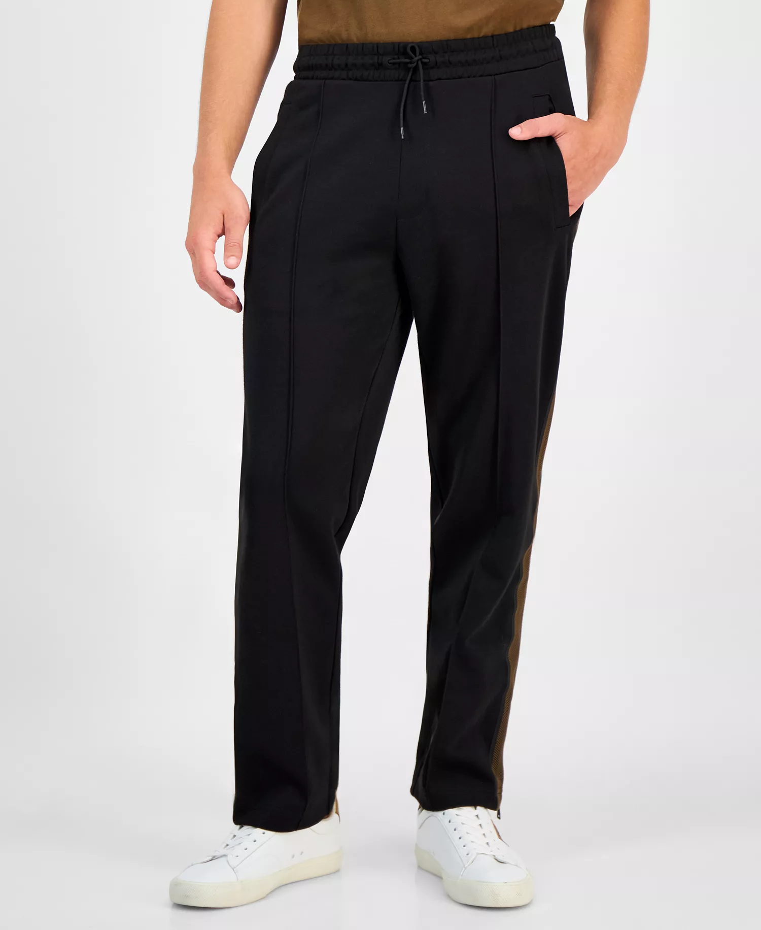 Hugo Boss Men's Derwent Relaxed Fit Track Pants - Black - S
