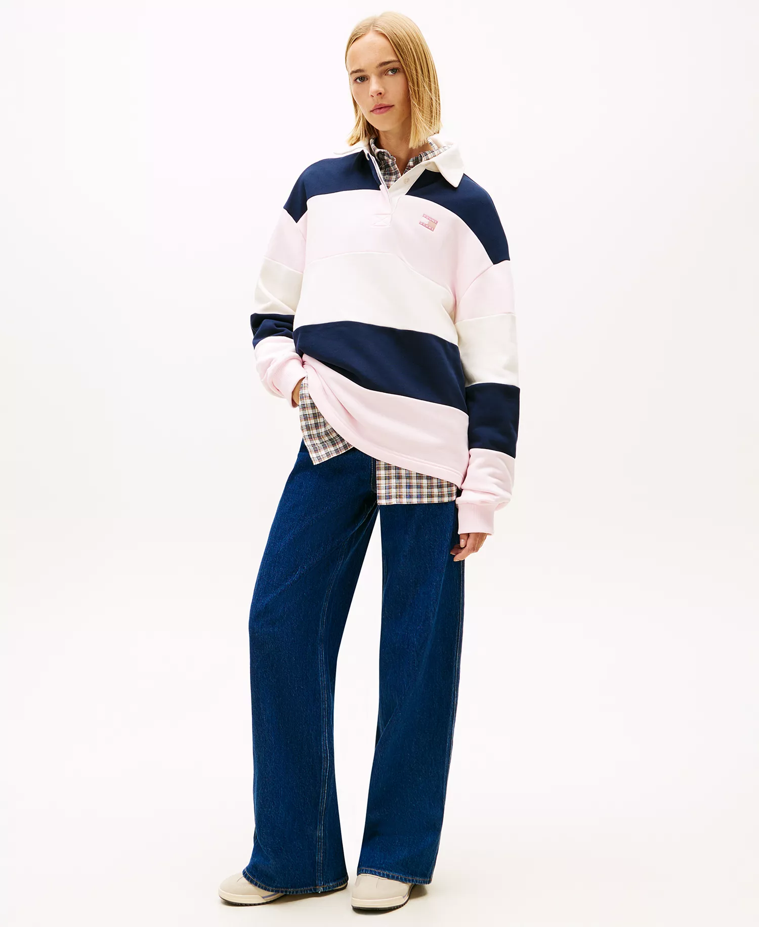 Women's Claire High-Rise Wide Leg Jeans - Denim Dark - 24x30