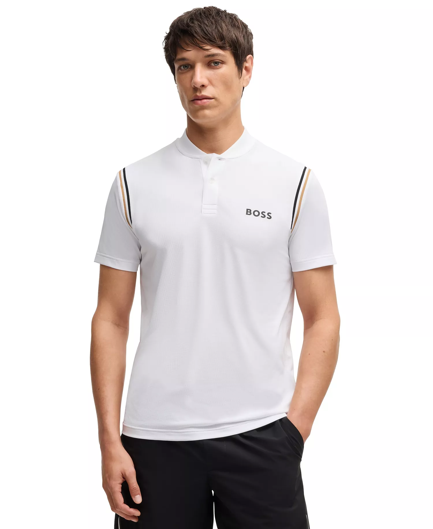 Hugo Boss x Matteo Men's Berrettini Moisture Control Polo Shirt - White - 2XL