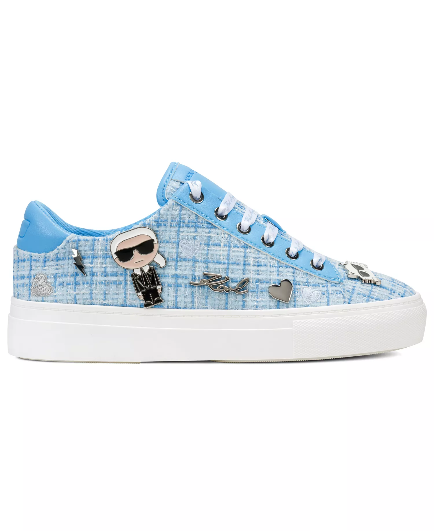 Women's Cate Pins Lace-Up Sneakers - Baltic Blue - 10