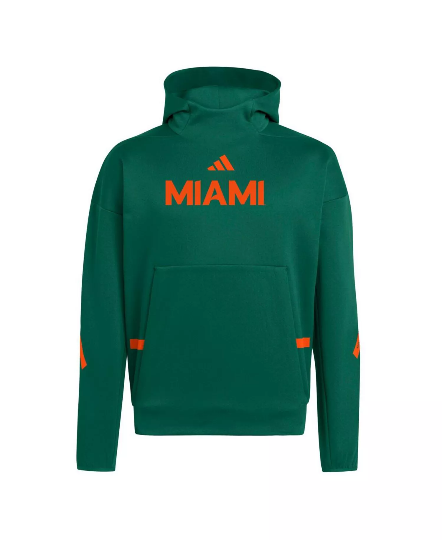 Men's Green Miami Hurricanes Z.N.E. Pullover Hoodie - Green - L
