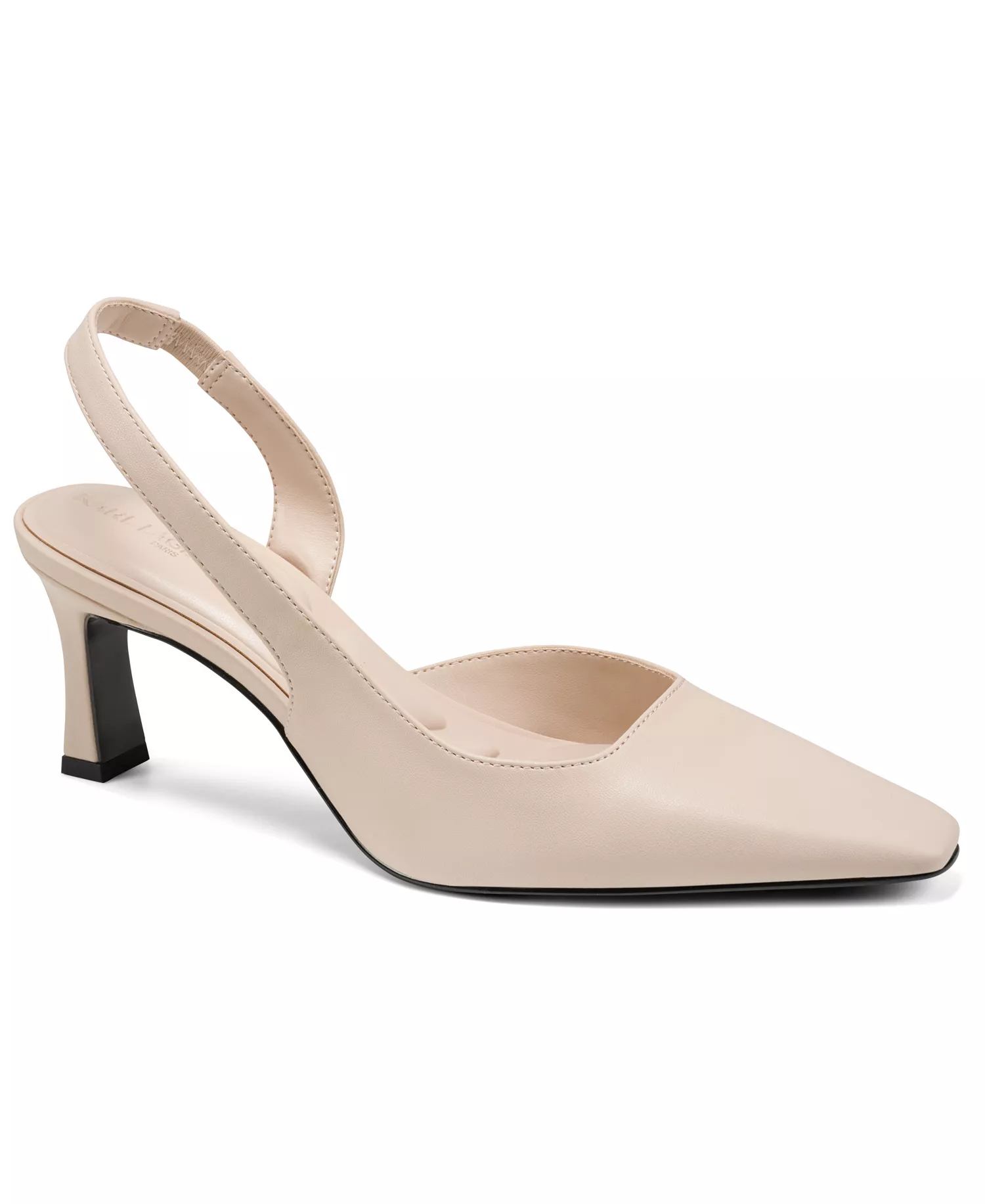 Women's Sheenz Slingback Pumps - Beige - 10