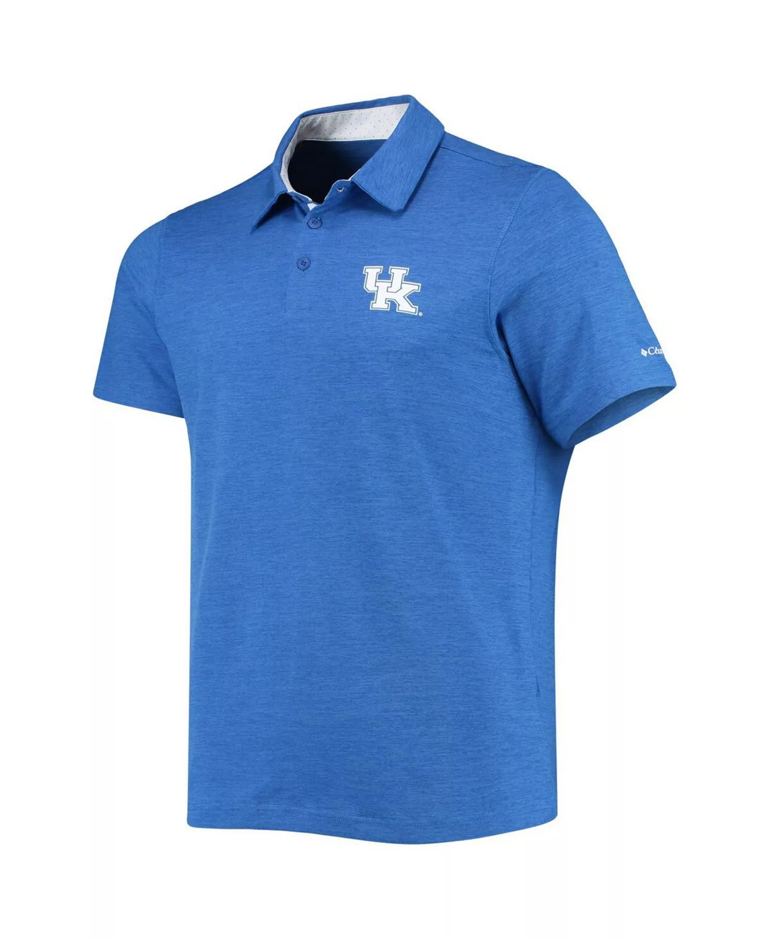 Men's Royal Kentucky Wildcats Tech Trail Omni-Shade Polo Shirt - Royal - 2XL