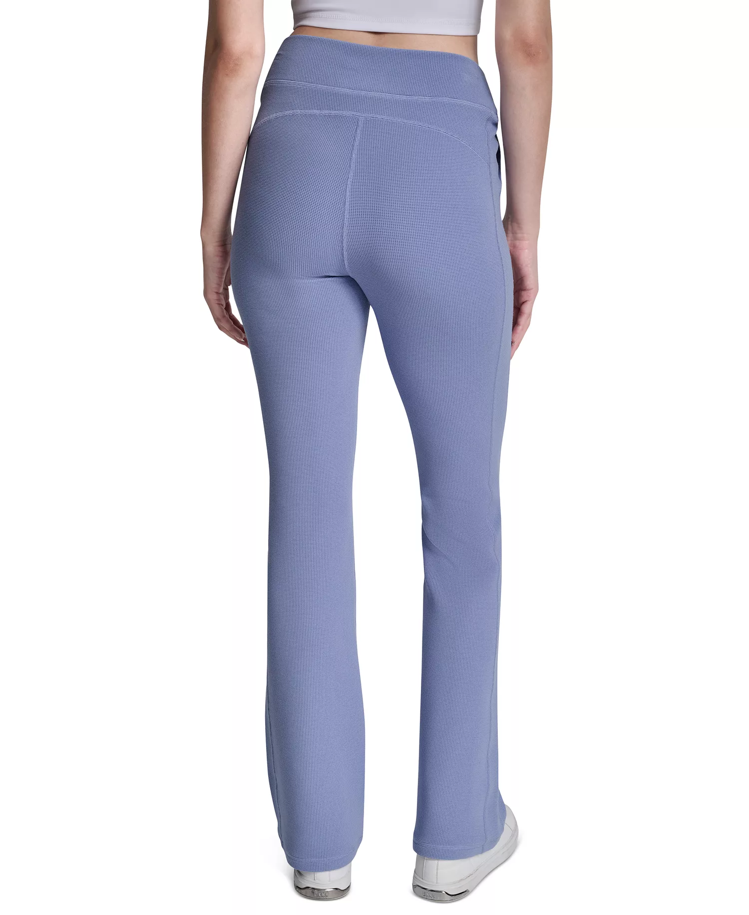 Women's Transcend Thermal Flare Pants - Bluestone - L
