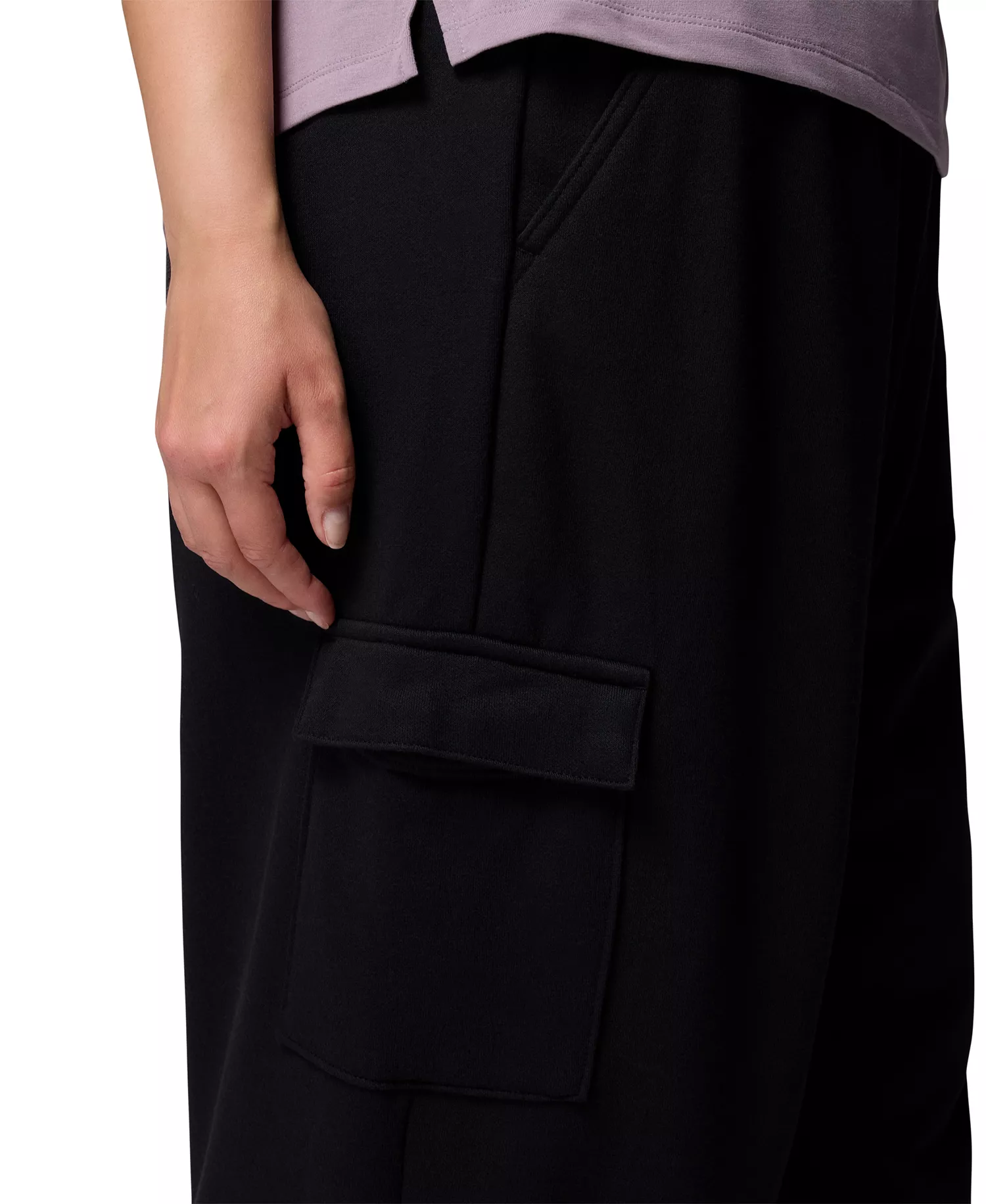 Plus Aldermore Fleece Cargo Pants - Black - 1X