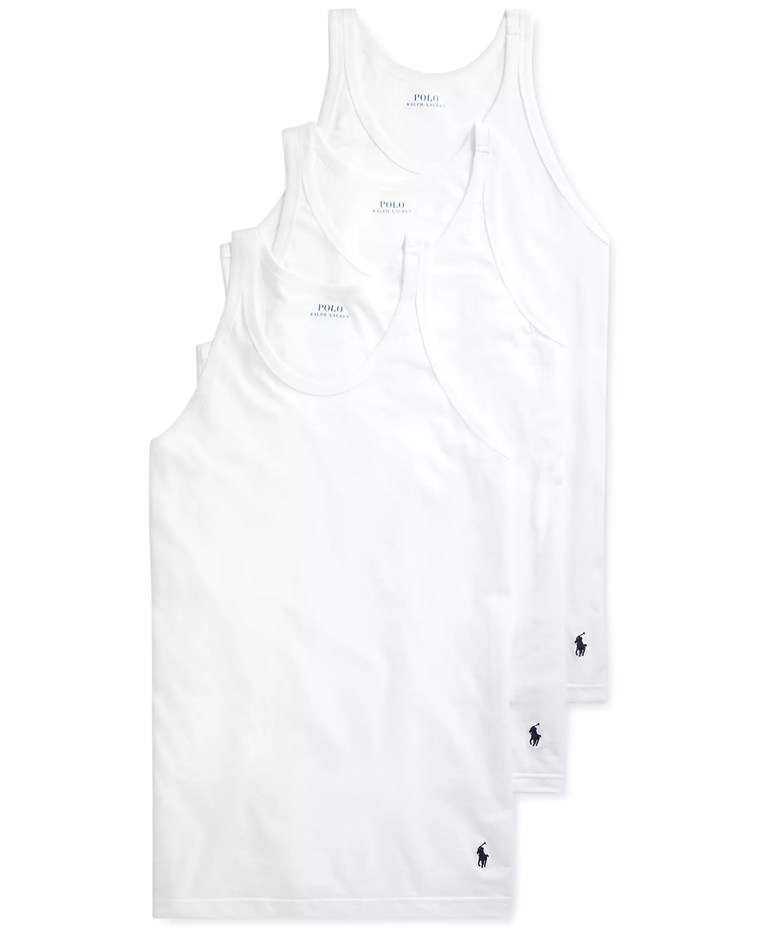 Men's 3-Pack Slim Fit Classic Undershirts - Andover / Madison / Black - L
