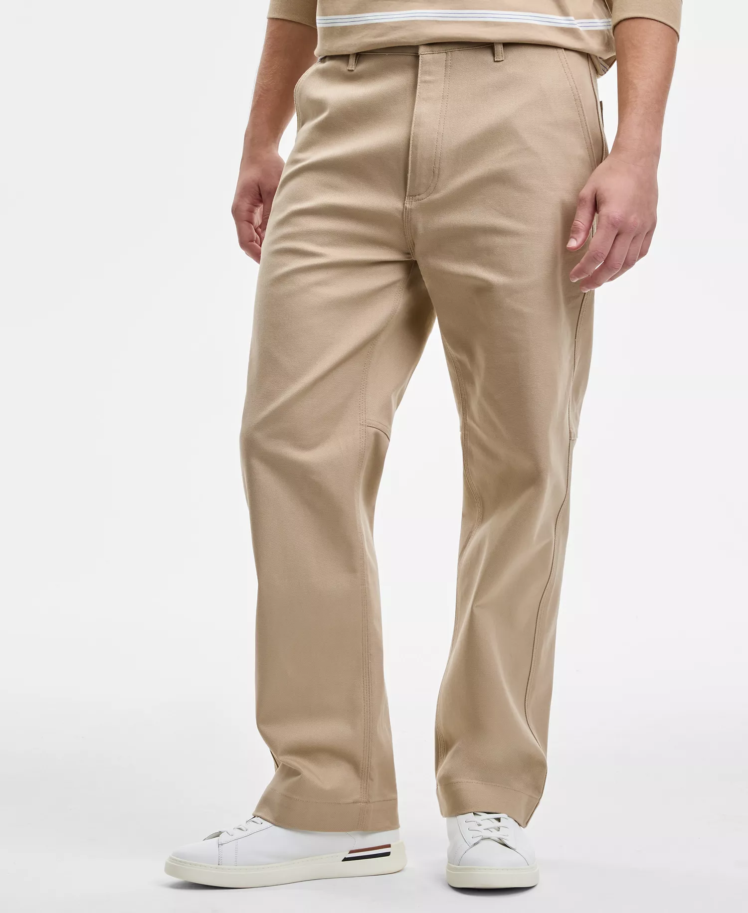 Men's Dalton253 Straight-Fit Canvas Jeans - Tan - 30x32