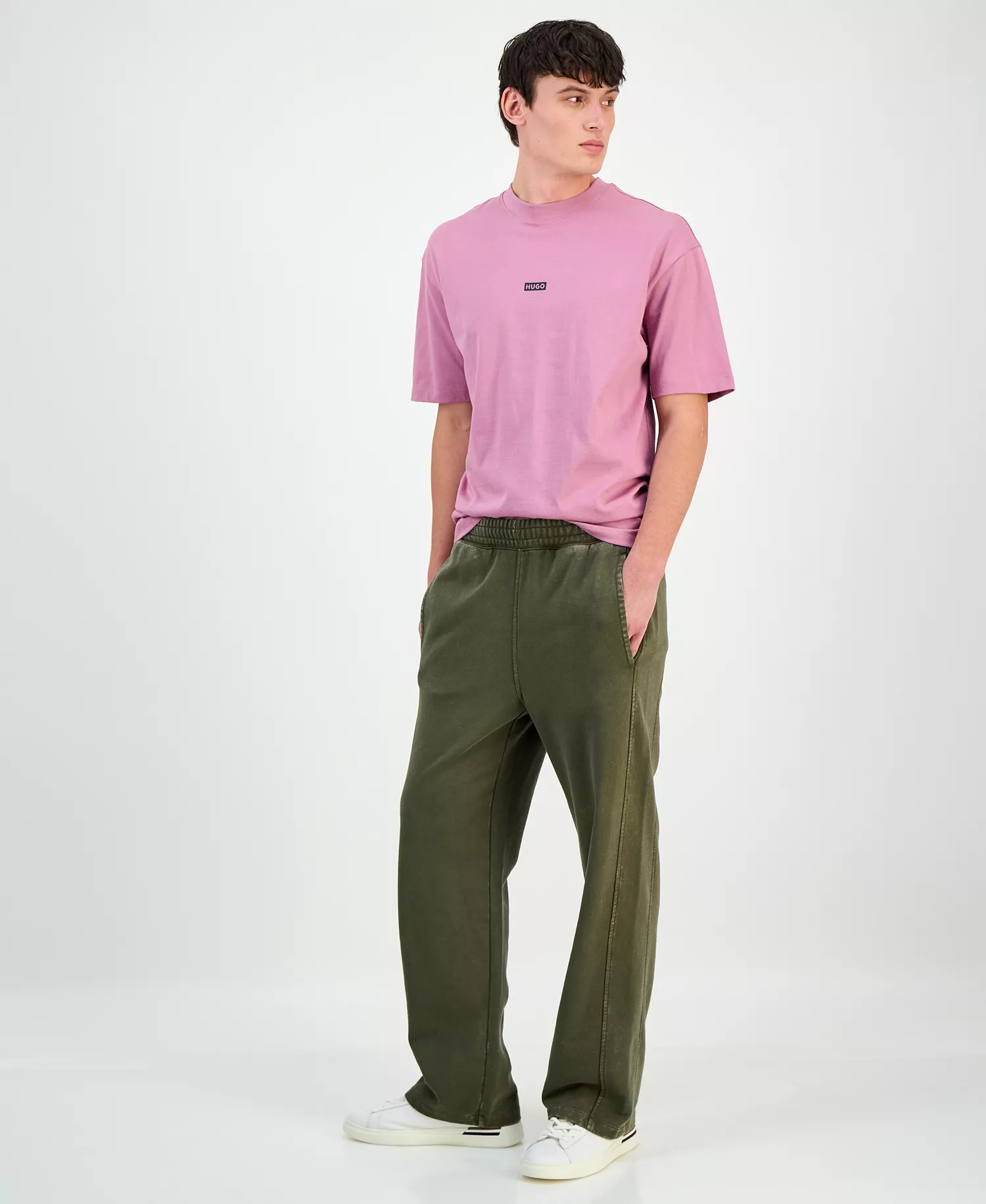 Men's Nebtro Straight-Fit Pants - Green - 2XL