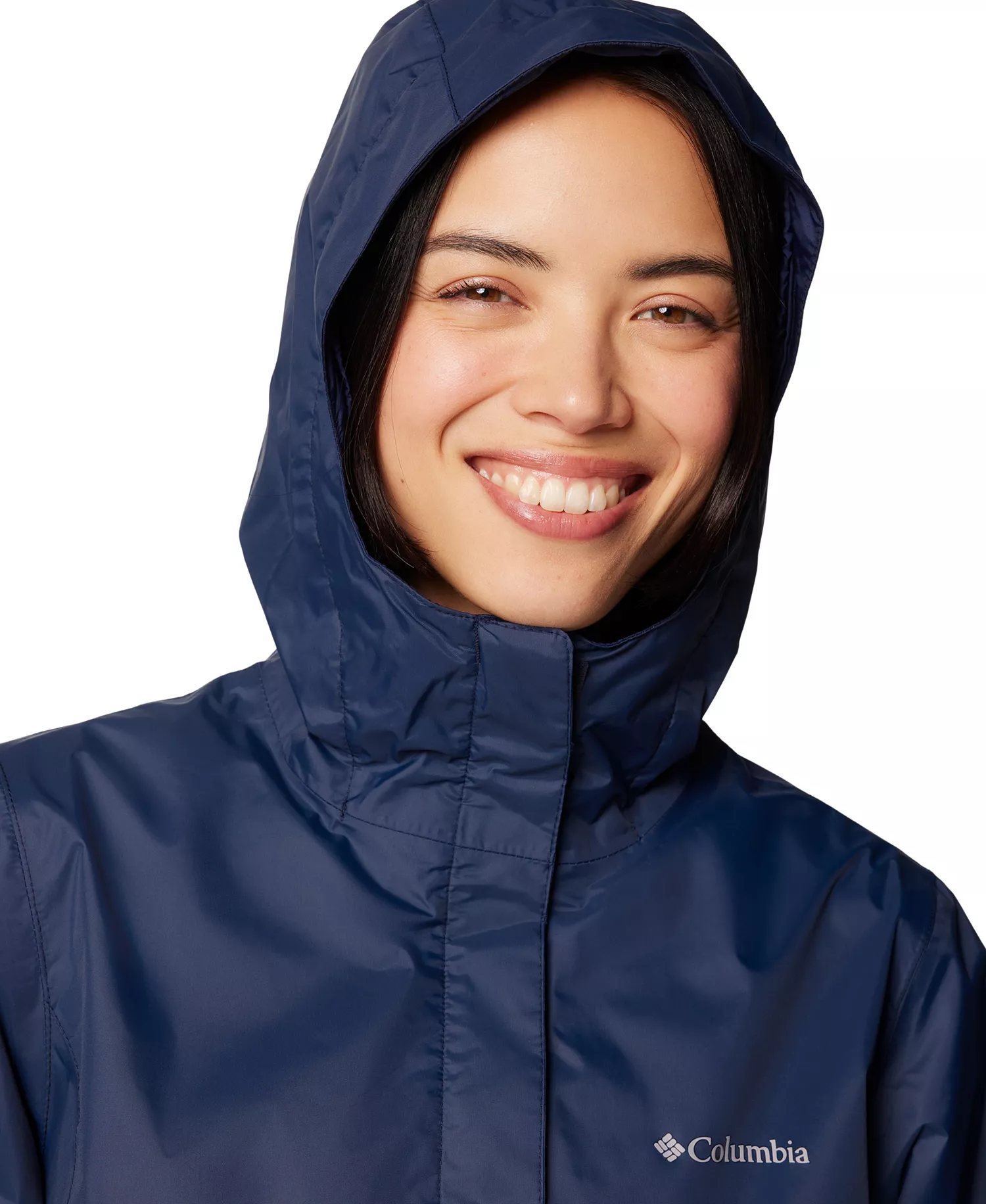 Women's Omni-Tech™ Arcadia II Rain Jacket - Black - L