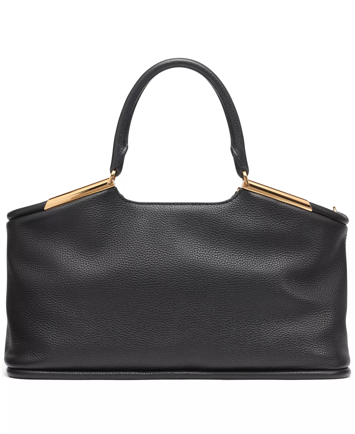 Valerie Satchel Bag  - Black/gold - NO SIZE