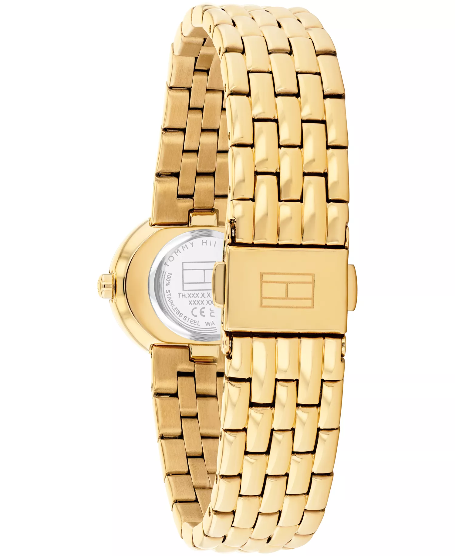 Women's Quartz Gold Tone Stainless Steel Bracelet Watch, 25mm - Gold - 25
