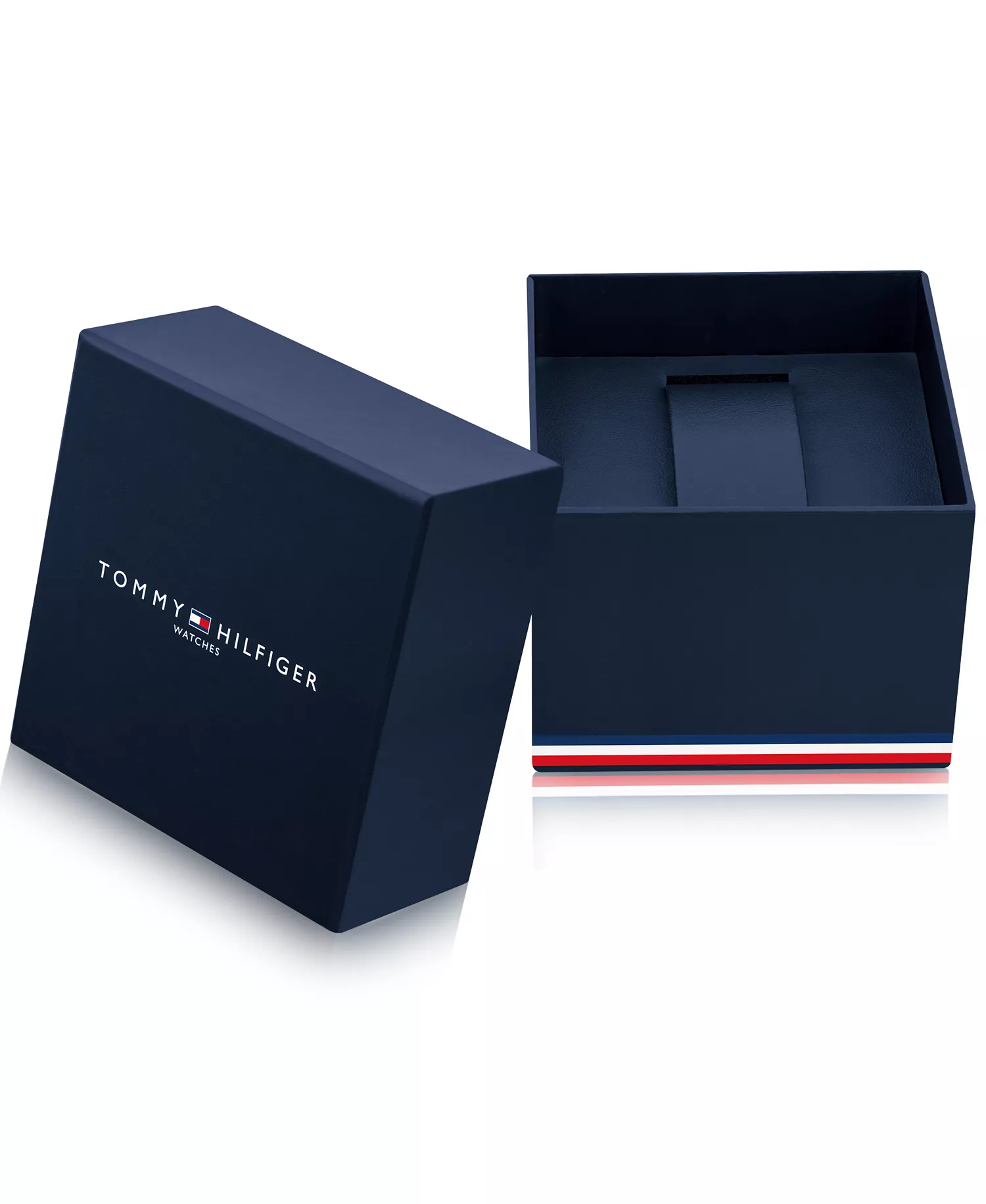 Men's Brown Leather Strap Watch 44mm - Brown - One Size Fits All