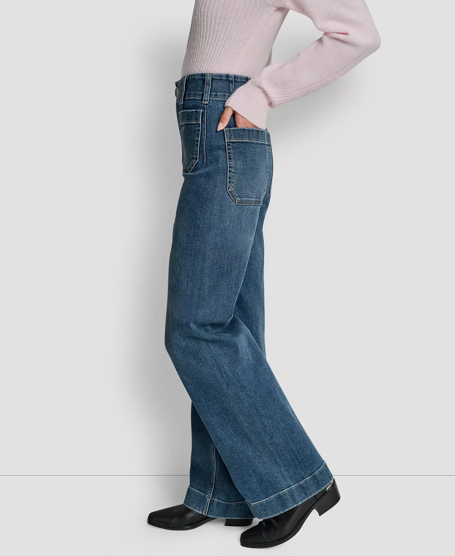 Women's High-Rise Wide Leg Jeans - Soho - 24