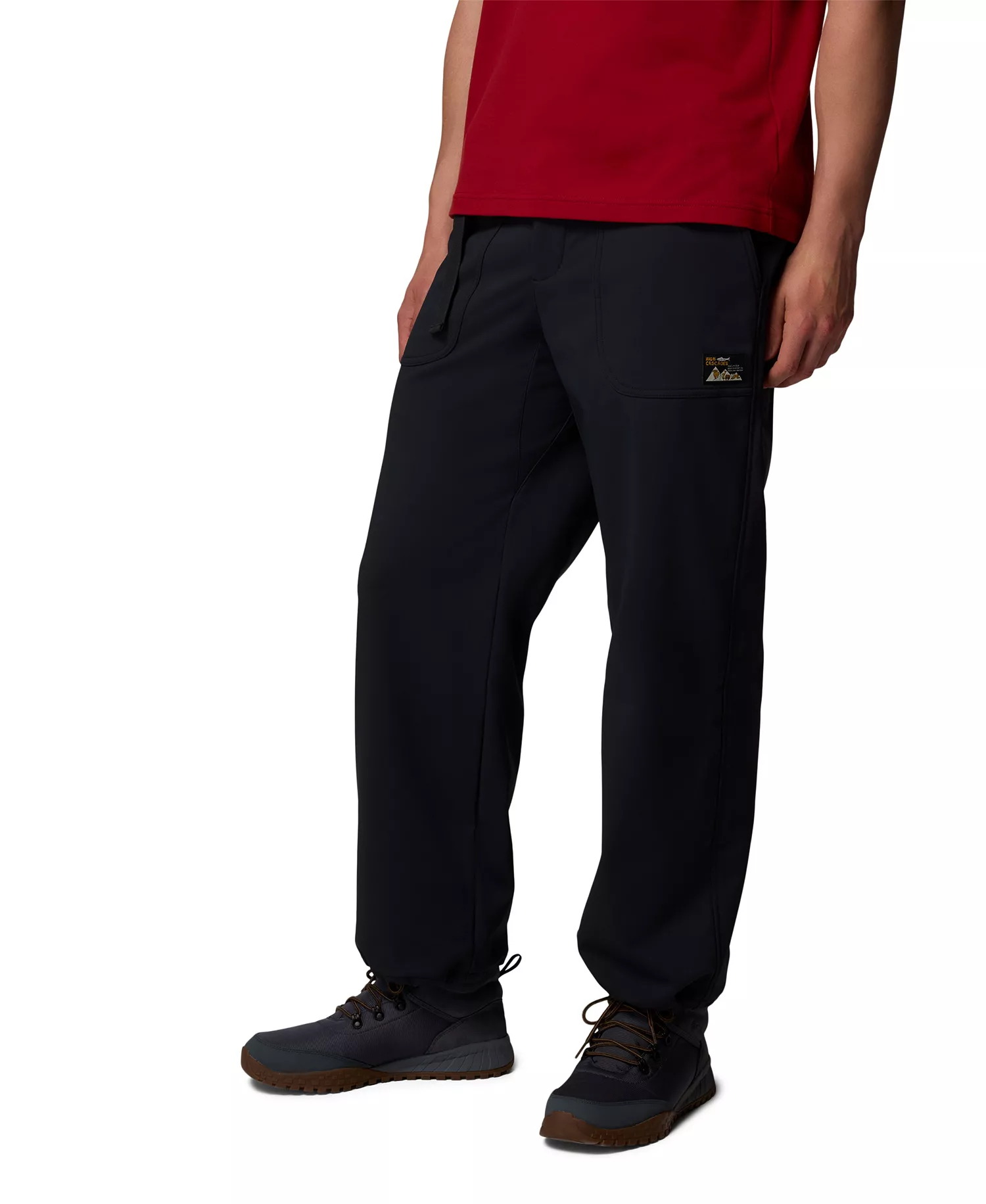 Men's High Cascades Softshell Pants - Black - 2XL