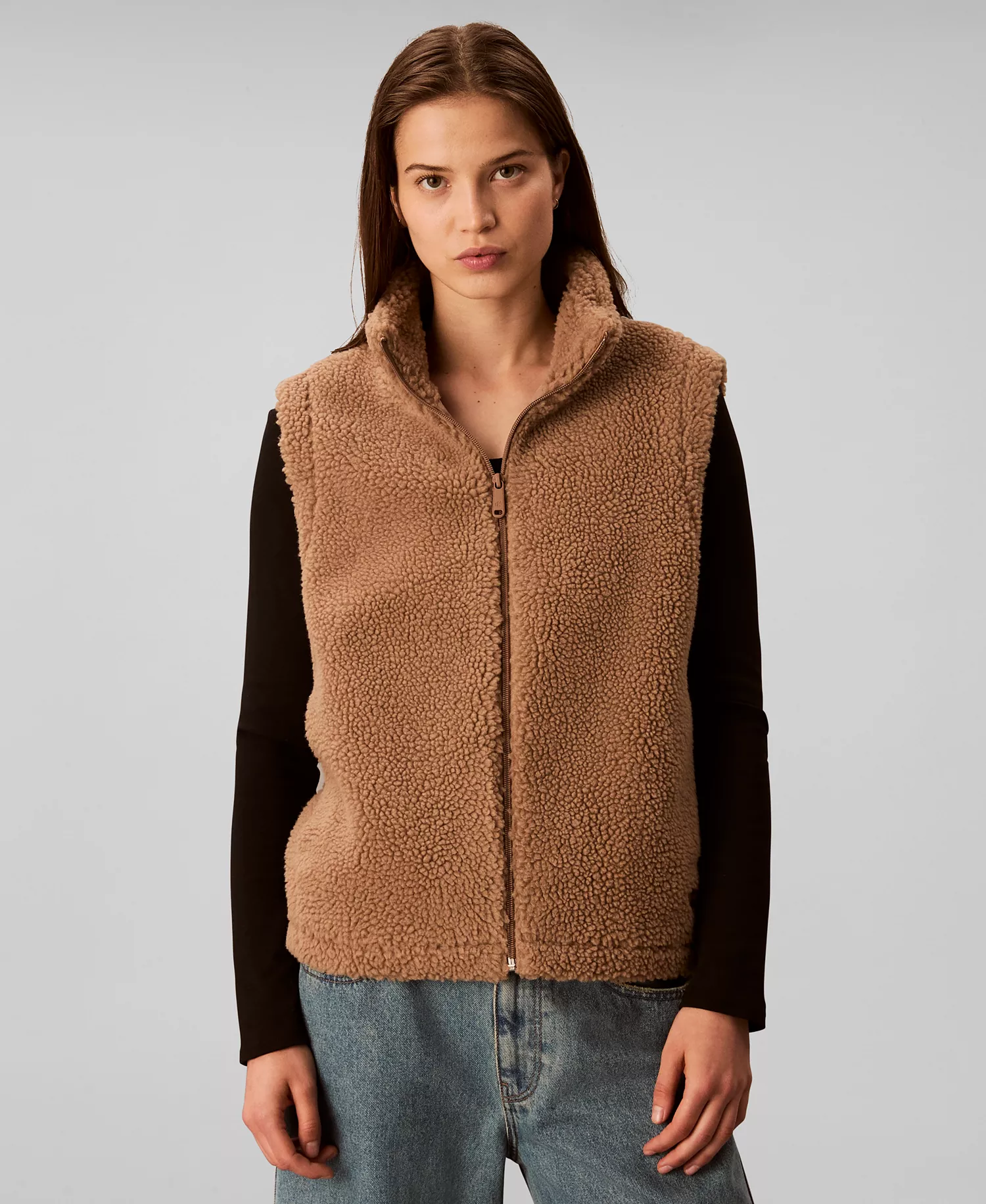 Women's Mock Neck Vest - Amphora - S